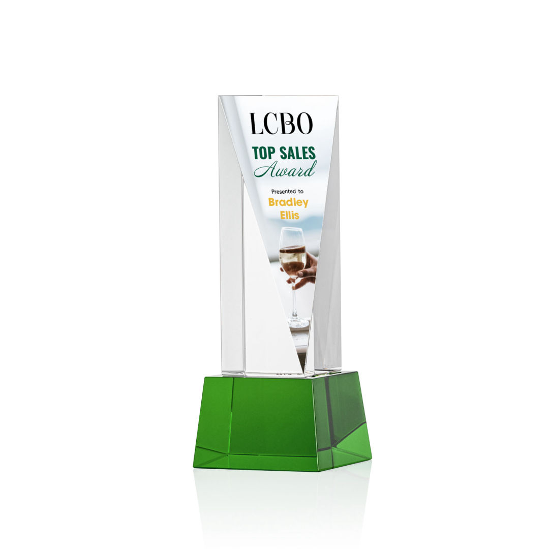 Easton VividPrint™ Award on Base - Green 18