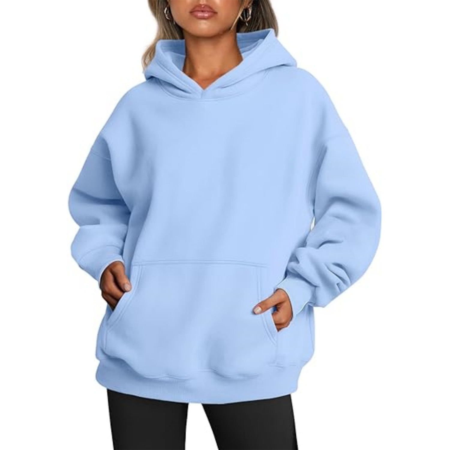Womens Oversized Hoodies Fleece Sweatshirts Long Sleeve 5