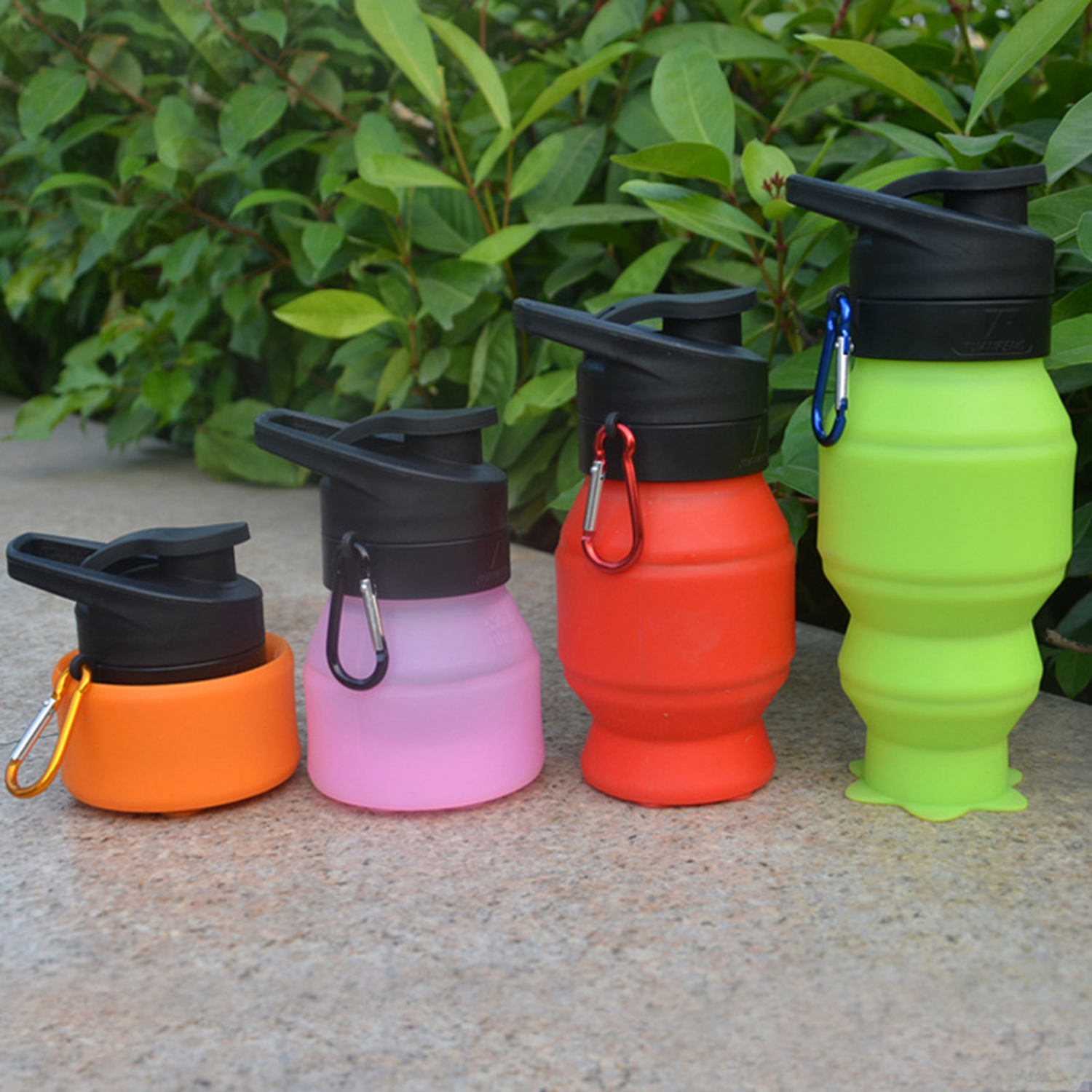 18Oz Magic Silicone Collapsible Water Bottle 5