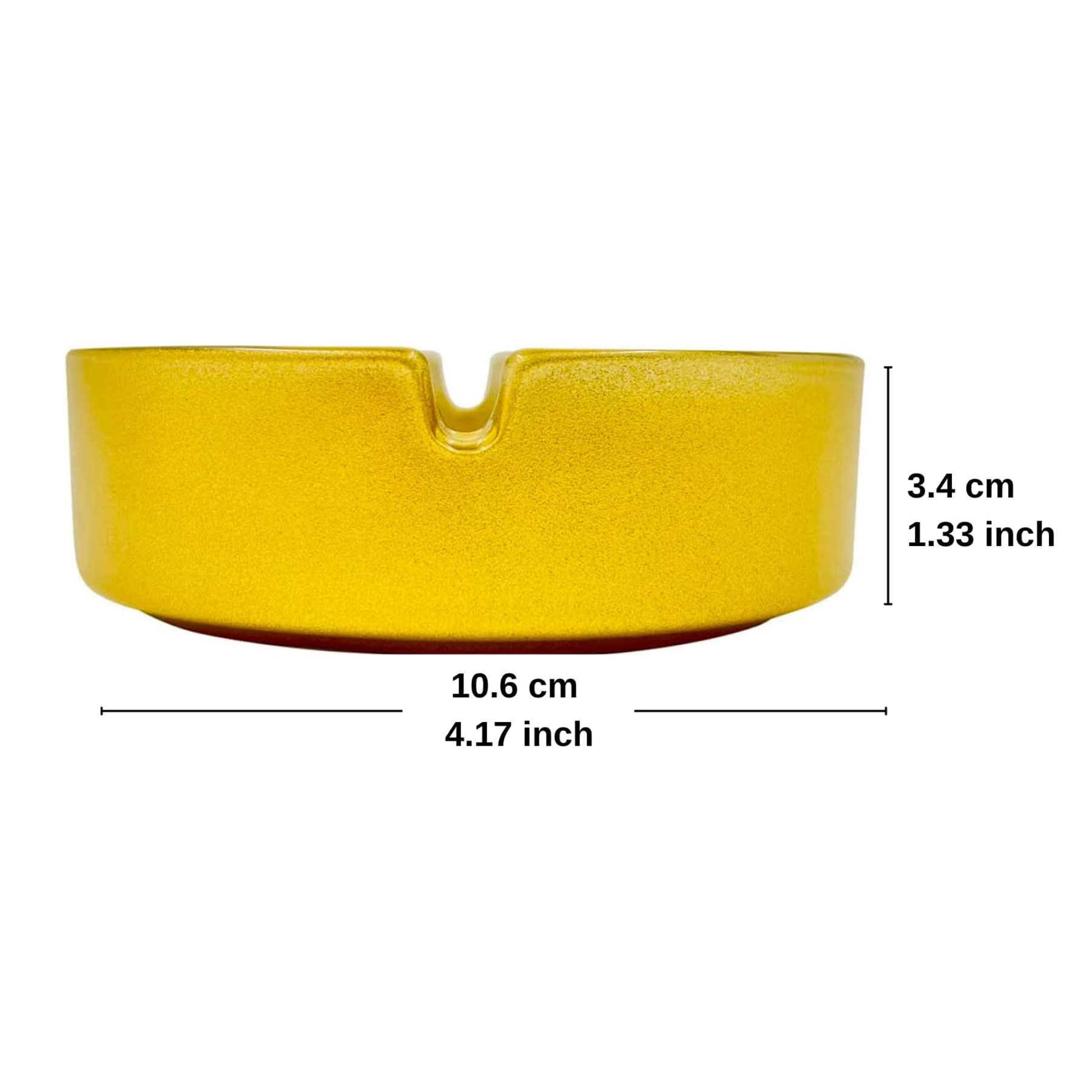 Round Glass Ashtray 3