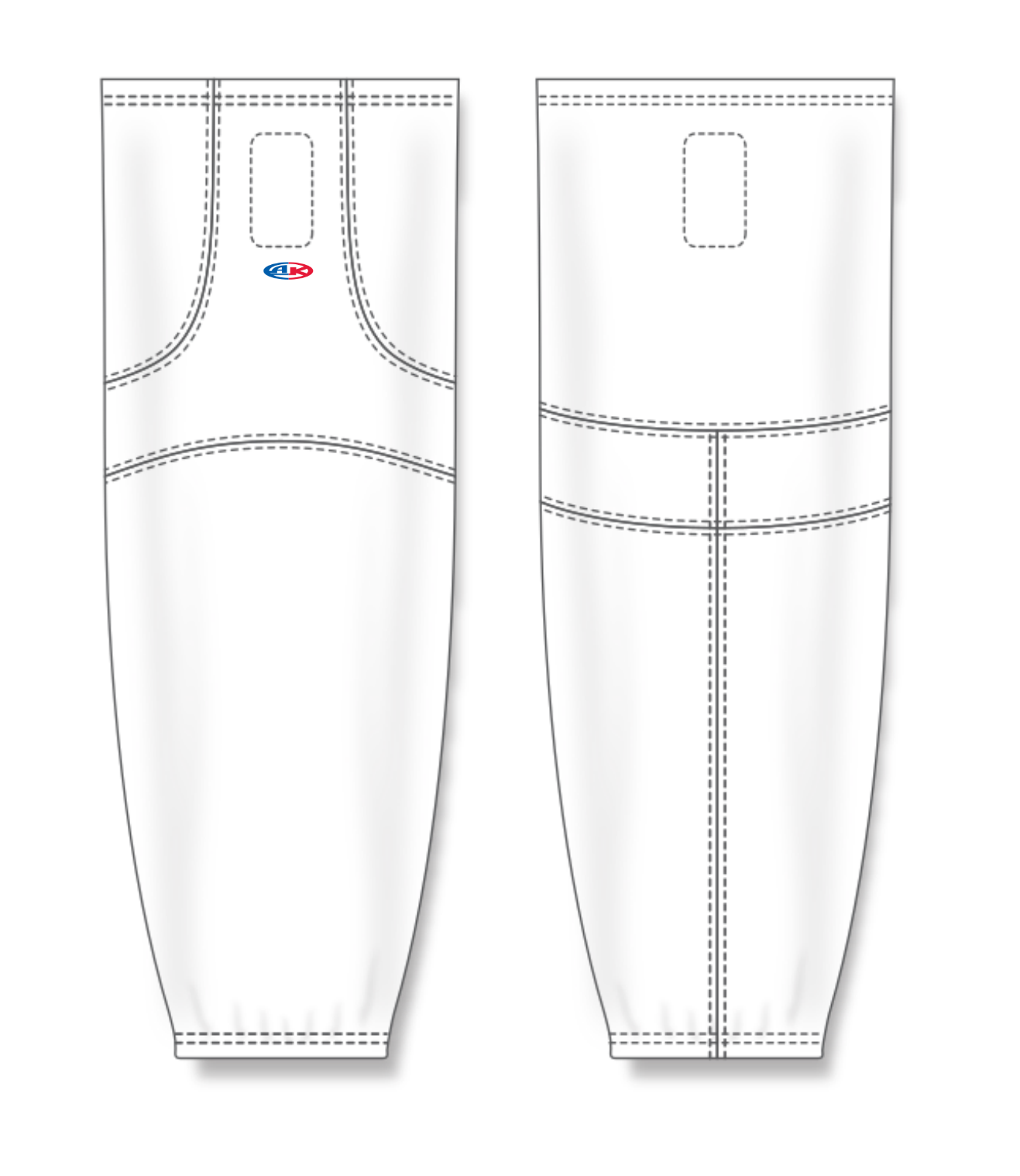 Cut & Sew Pro Hockey Socks HS1100-G01 51
