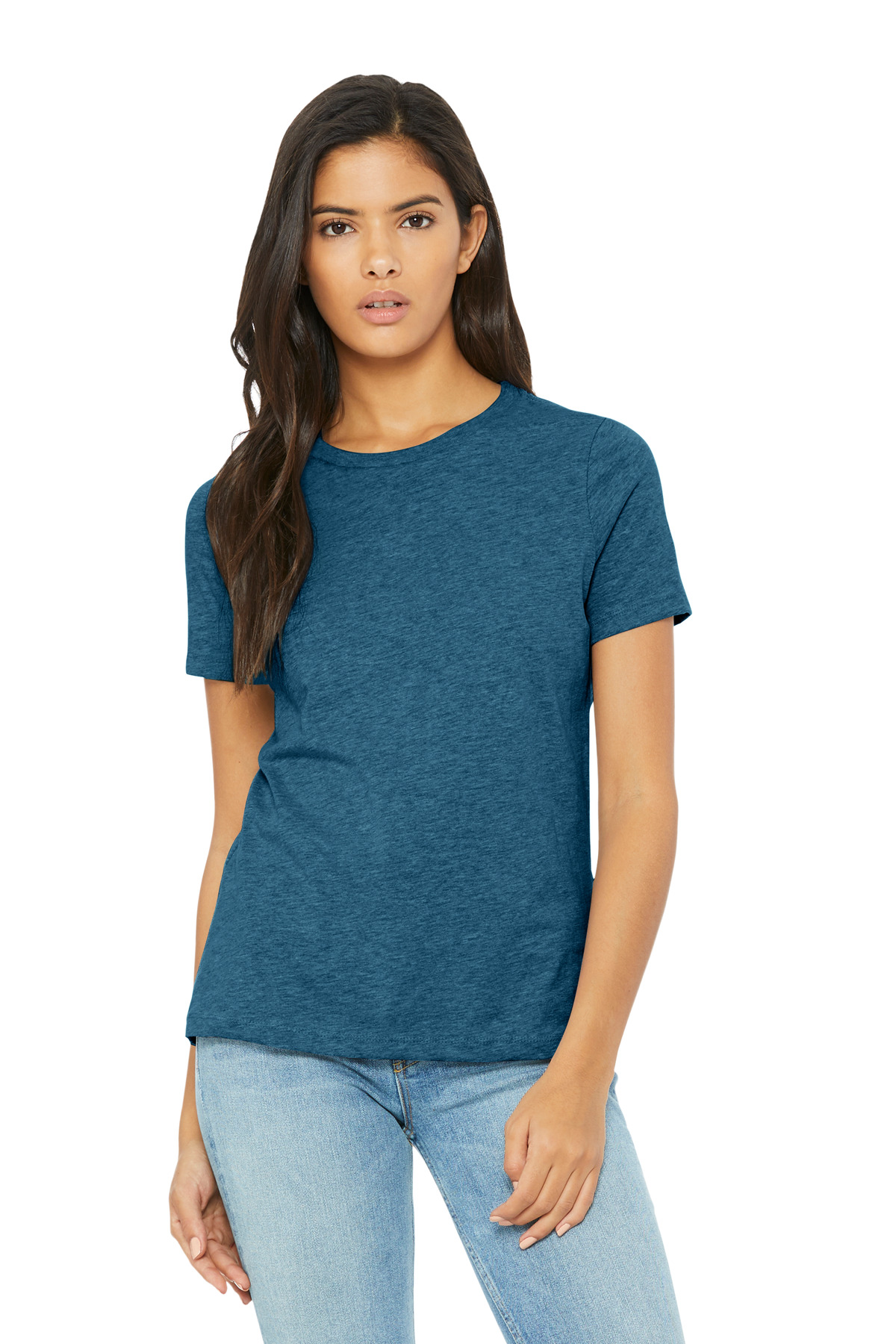 BELLA+CANVAS Women's Relaxed CVC Tee BC6400CVC 80