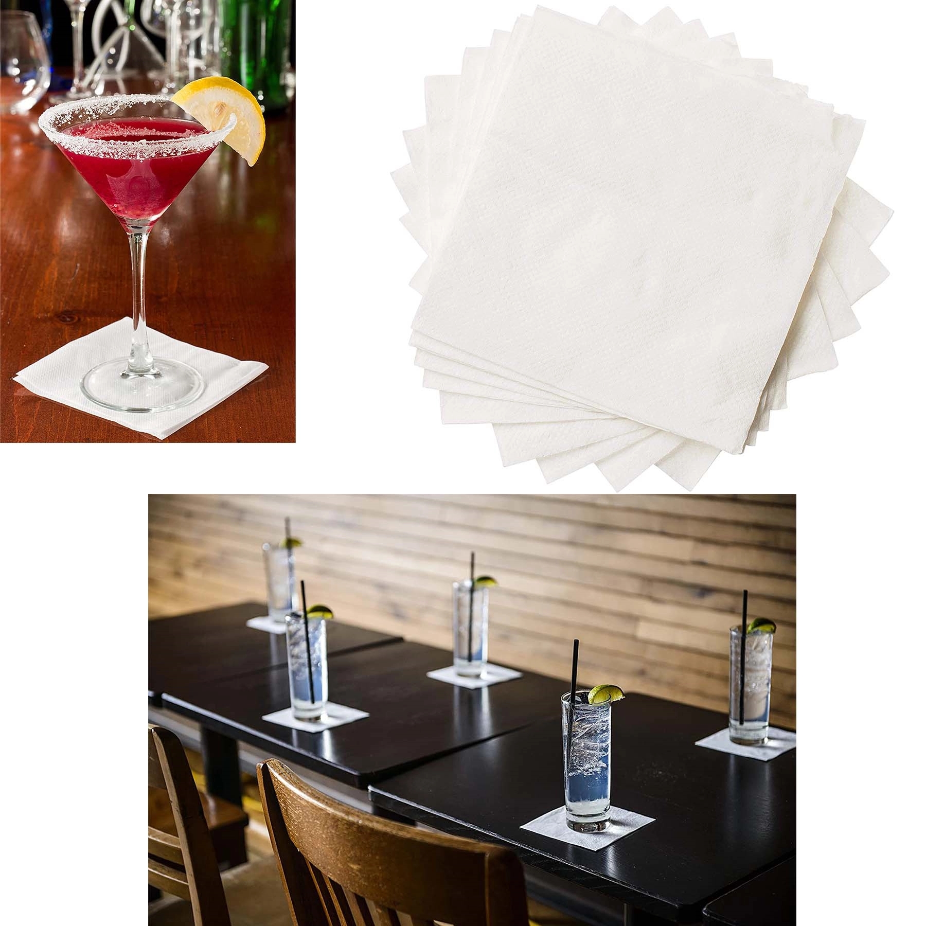 2 Ply Beverage Napkins 3