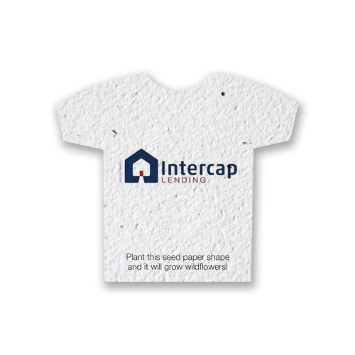 Seed Paper Printed Shapes, Small