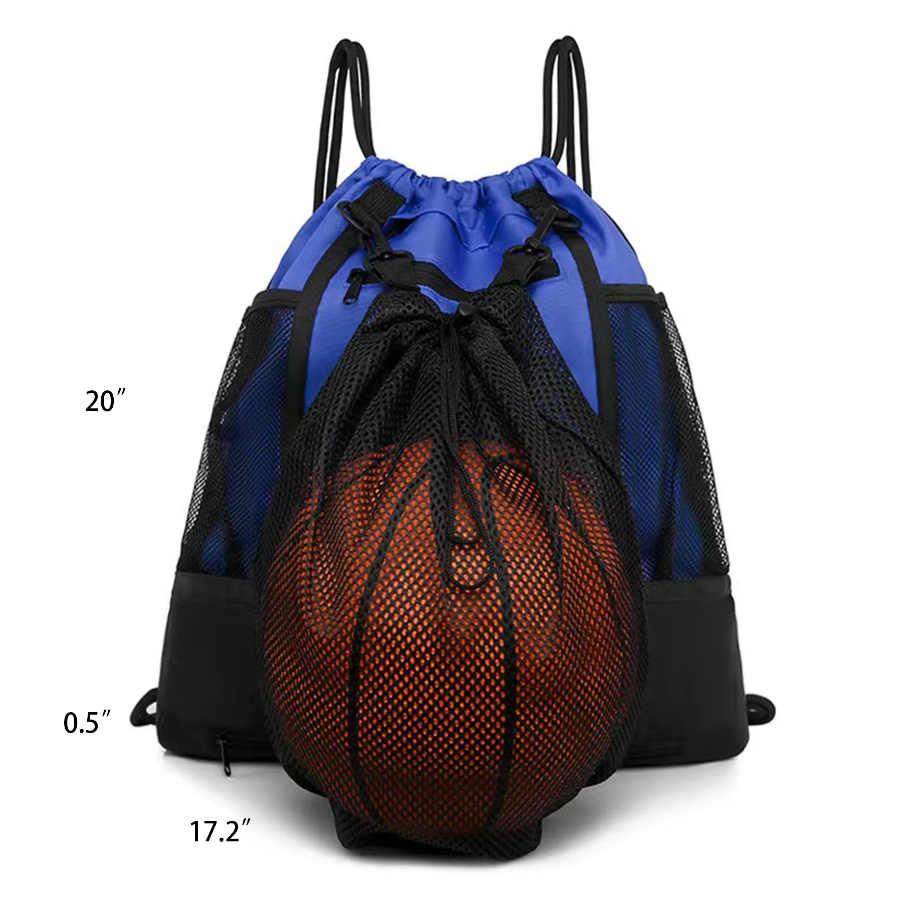 Drawstring Backpack With Extra Bag 2