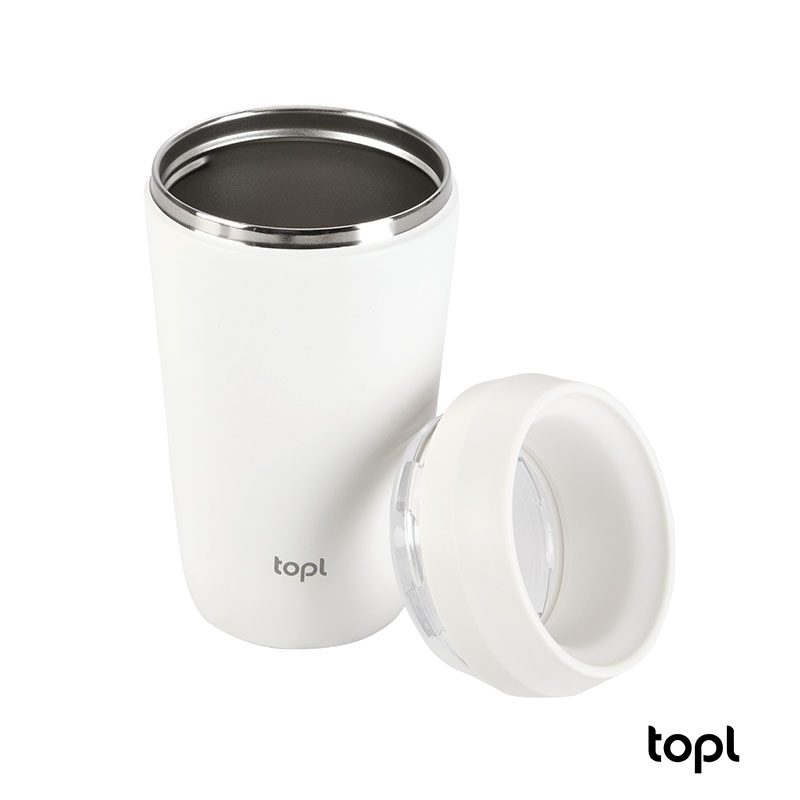 TOPL® 12 oz. Double Wall, Recycled Stainless Steel 360° Tumbler 16