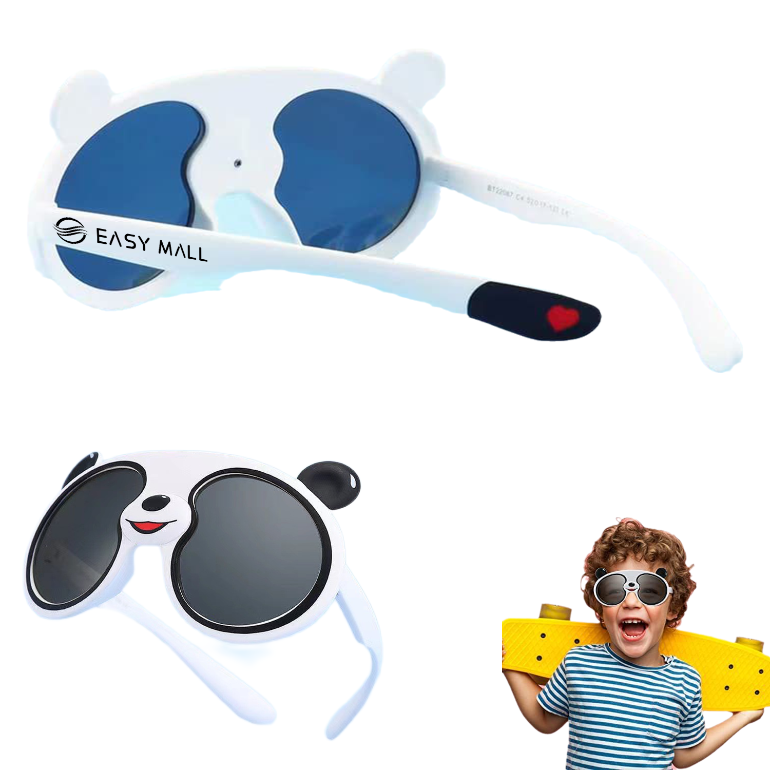 Panda Children Unisex Sunglasses For Kids 2