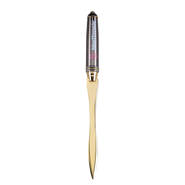 Achilles Gun Metal Letter Opener 2