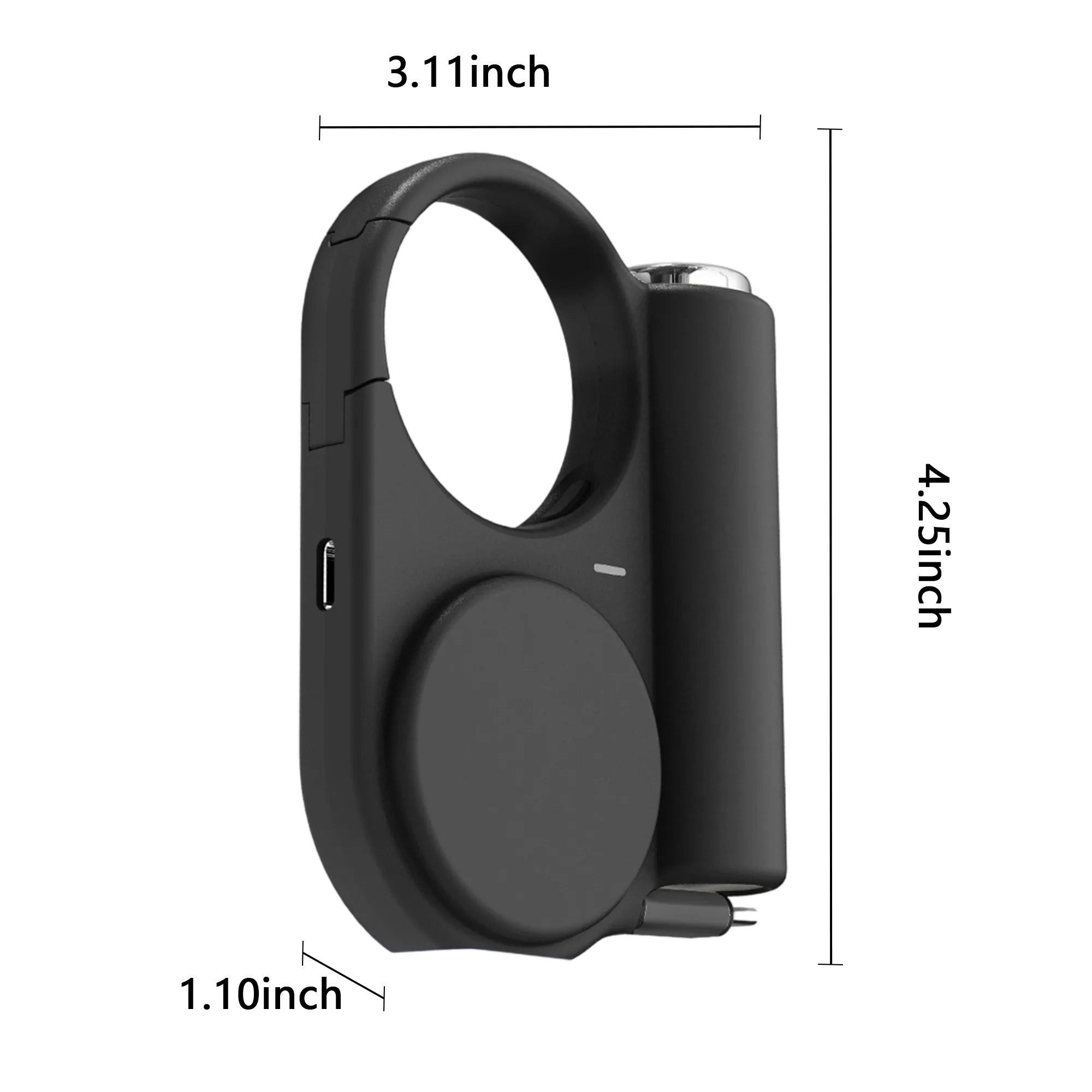 Compact 5000mAh Portable Charger with LED Light 6