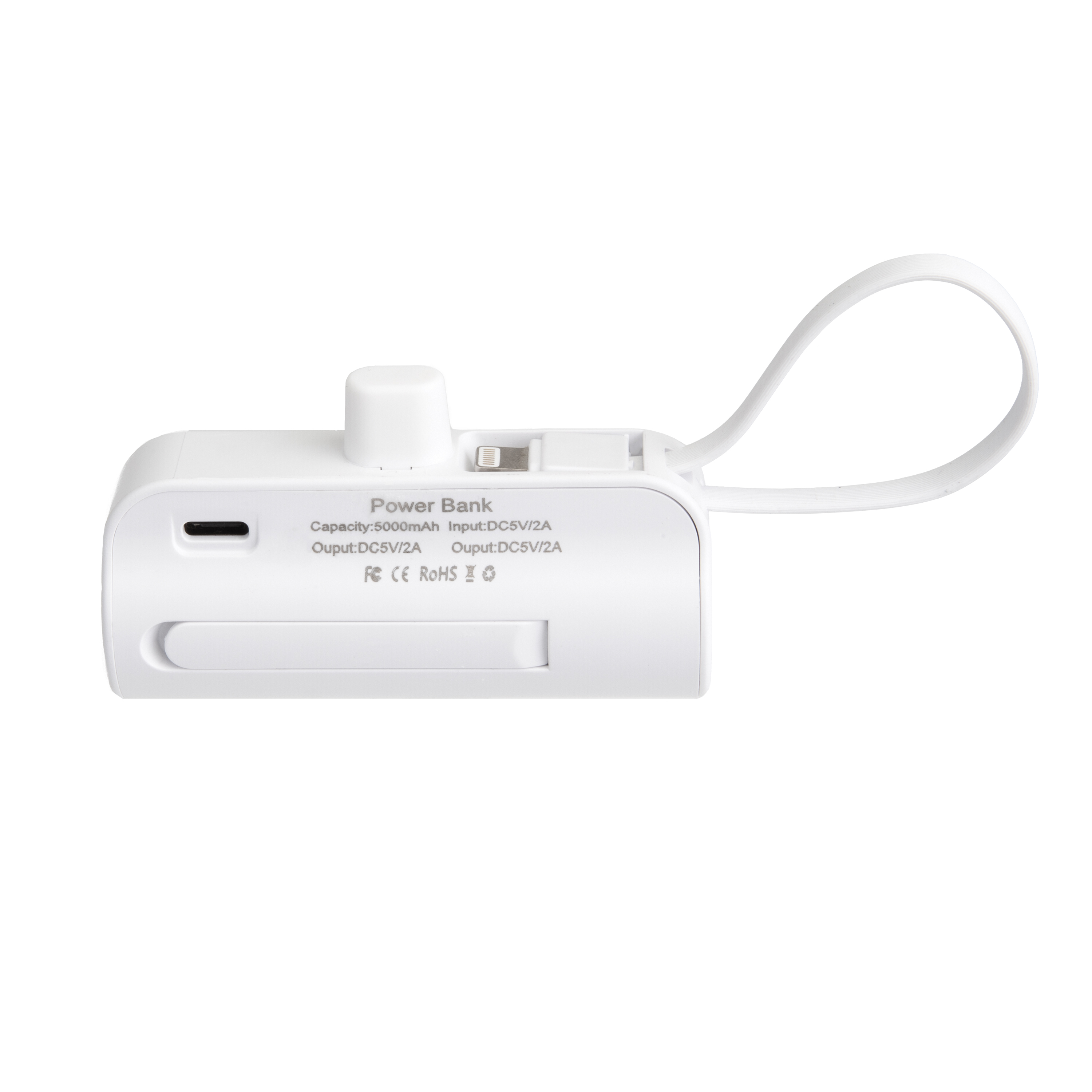 5,000 mAh Pill Power Bank w/ Phone Stand 3