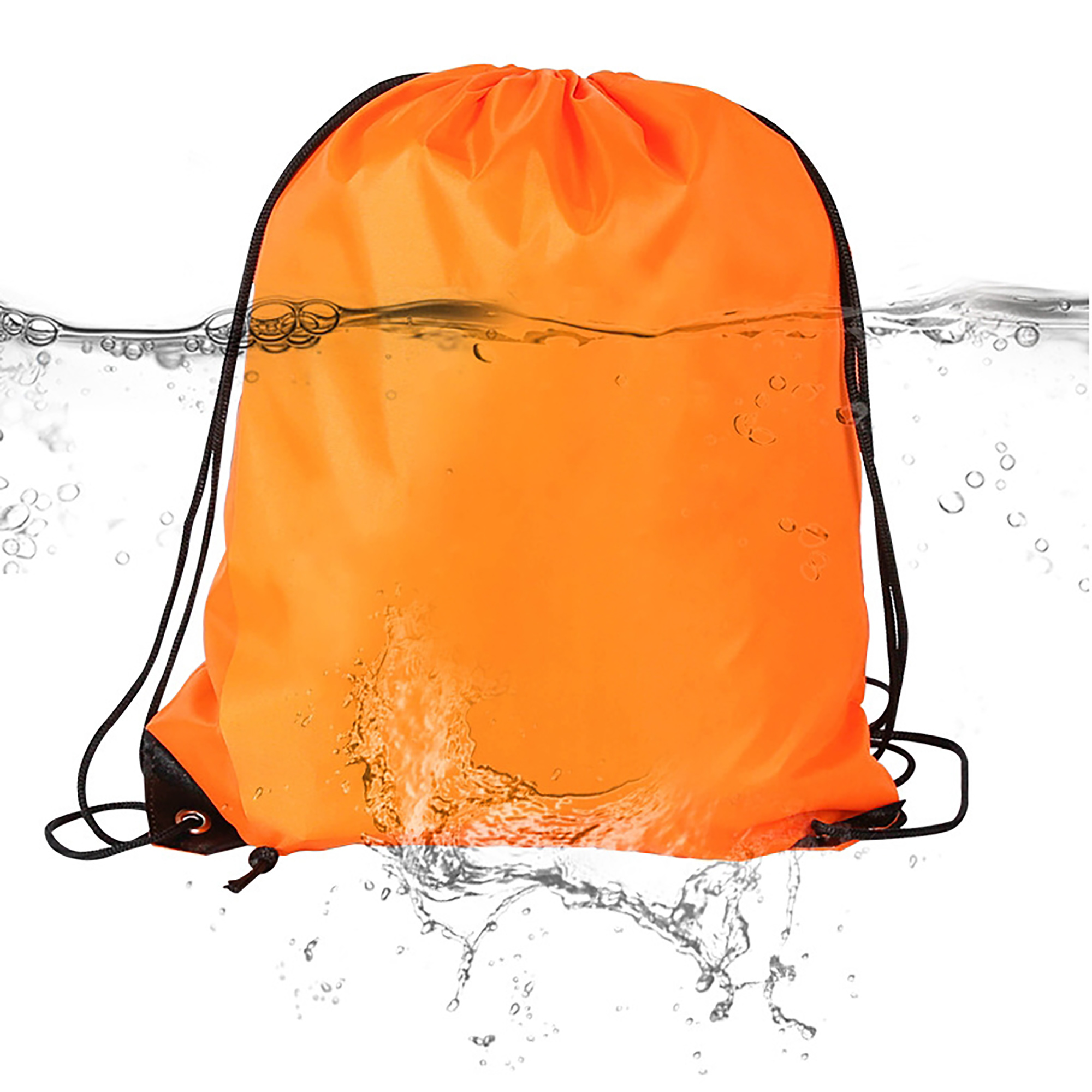 210D Polyester Cinch Backpack Drawstring Bag 16" x 13" 5