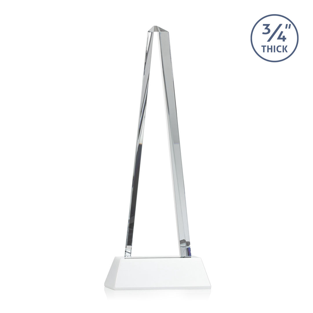 Majestic Tower Award on Newhaven Base - White 7