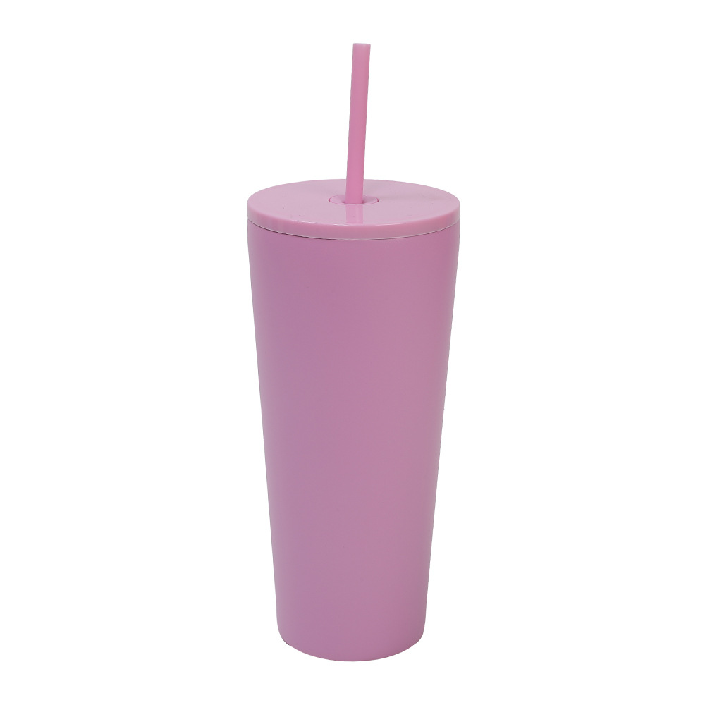 24 oz Stainless Steel Insulated Tumbler W/ Straw 13