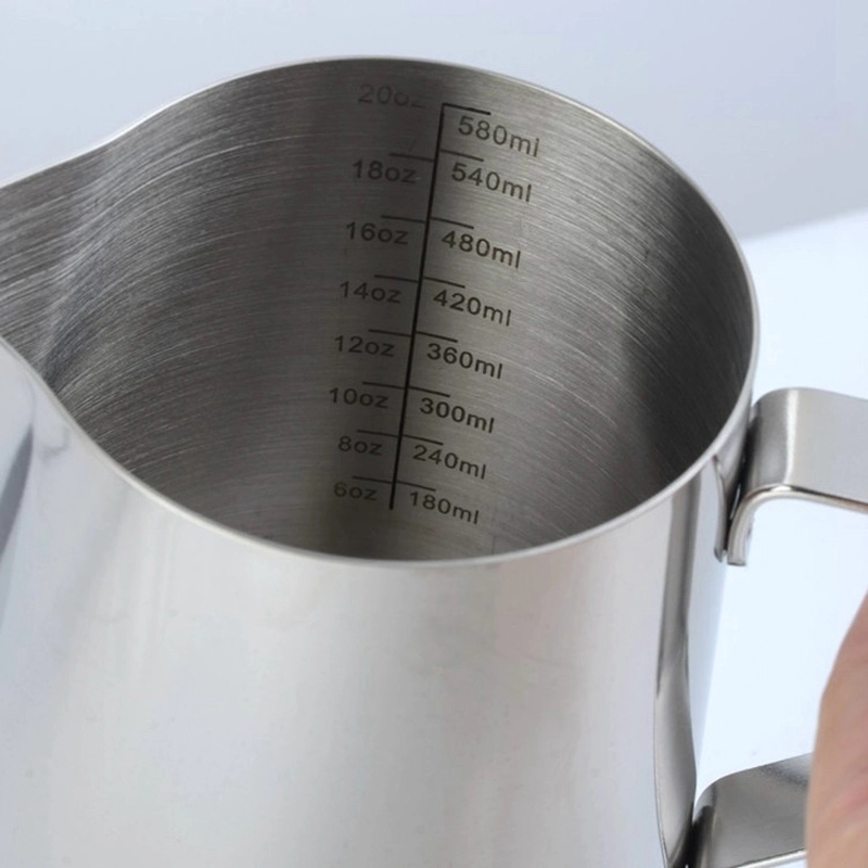 Custom 20 oz Stainless Steel Milk Frother Cup 6