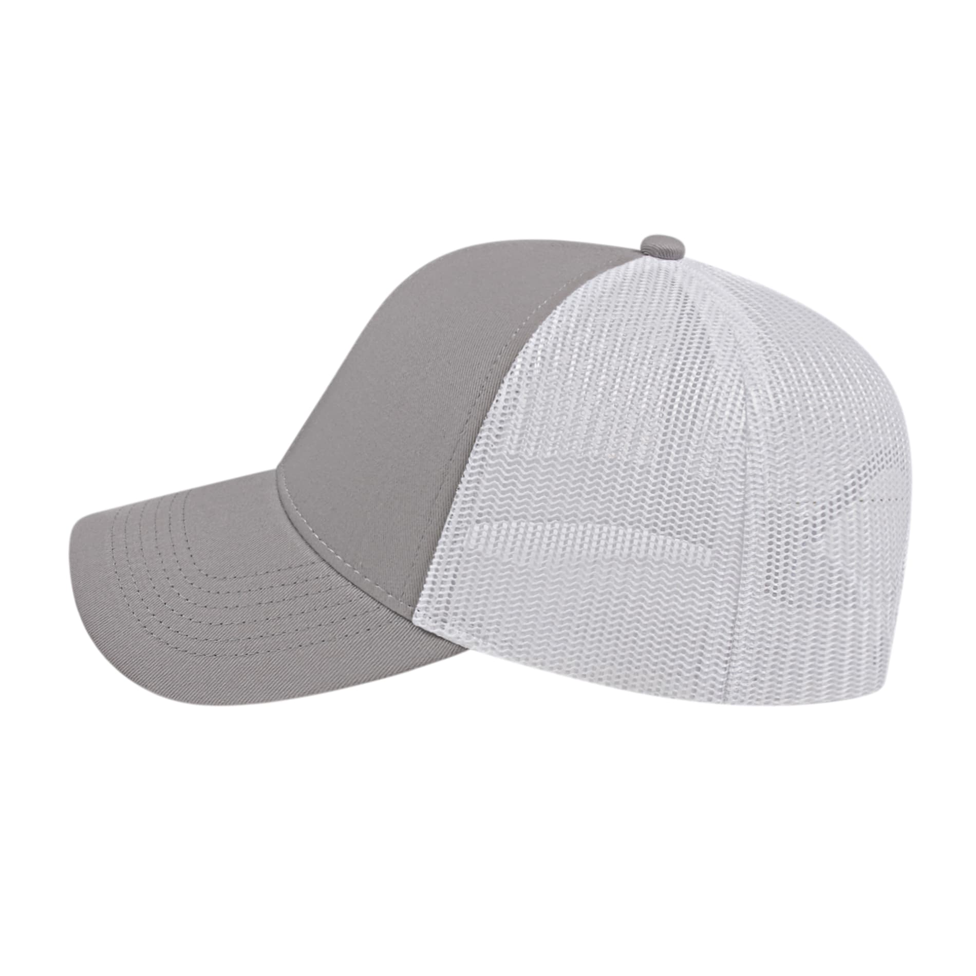 Cap America Two-Tone Trucker Mesh Back Cap 143