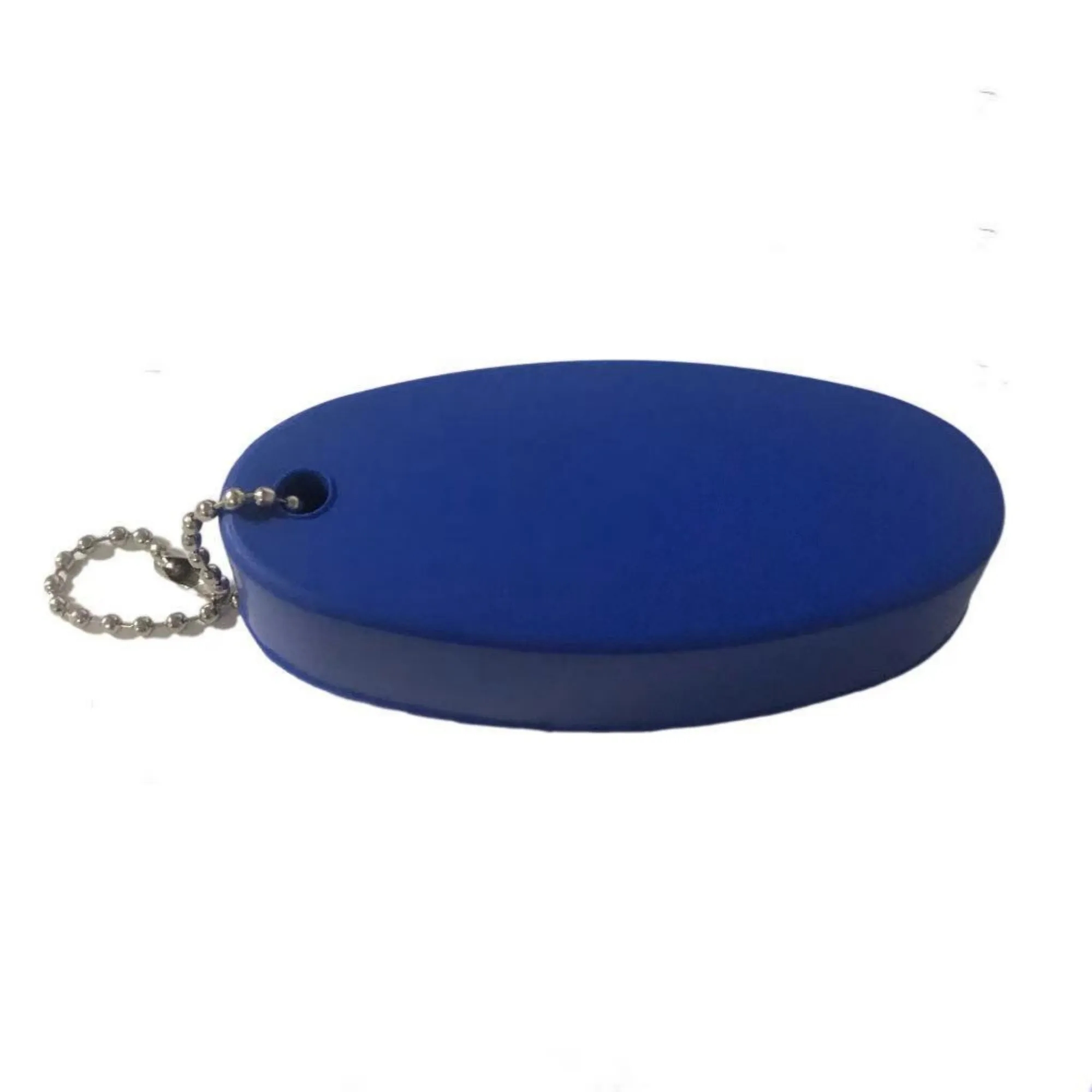 Floating Oval-Shaped PU Keychain 1