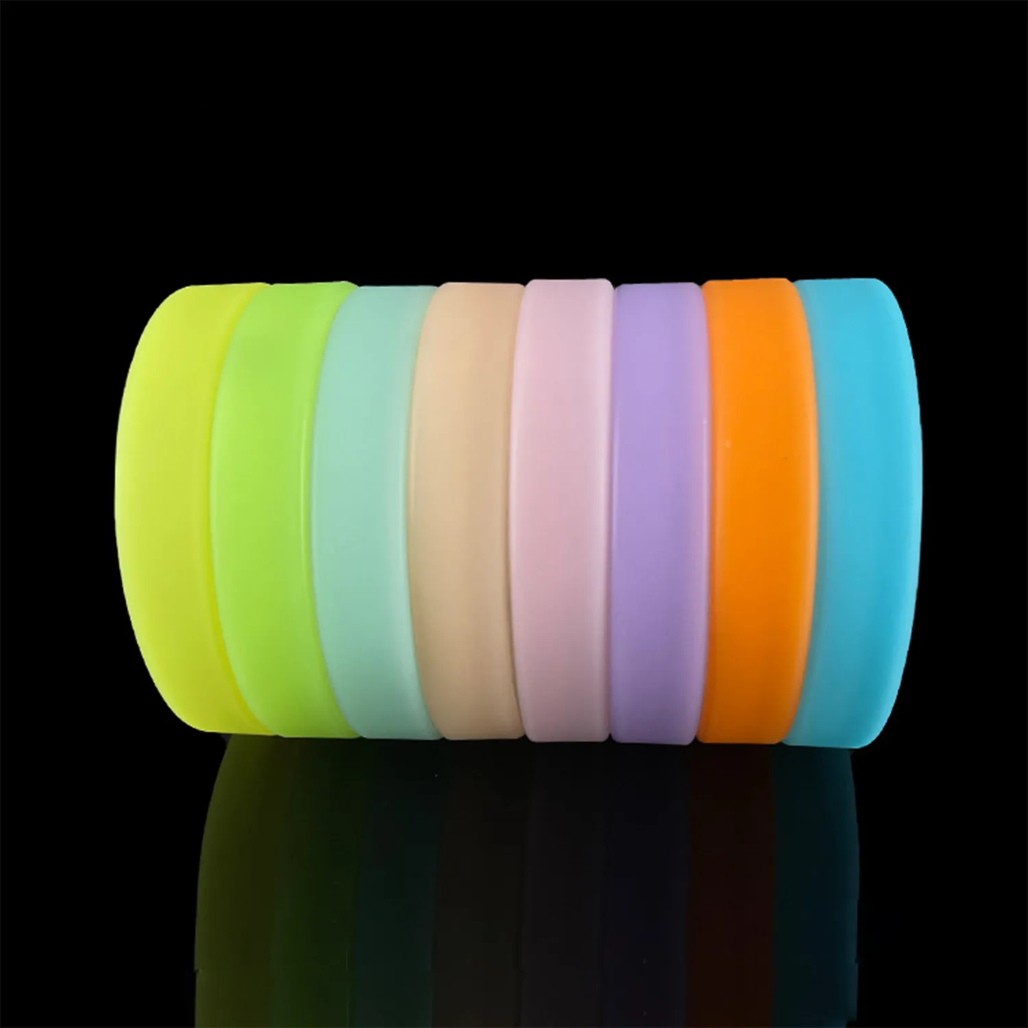 Fluorescent silicone bracelet 2