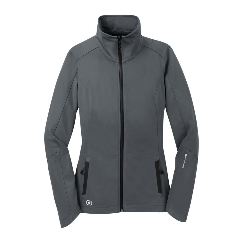 OGIO ENDURANCE Ladies Crux Soft Shell Jacket, custom jacket with logo imprint 2