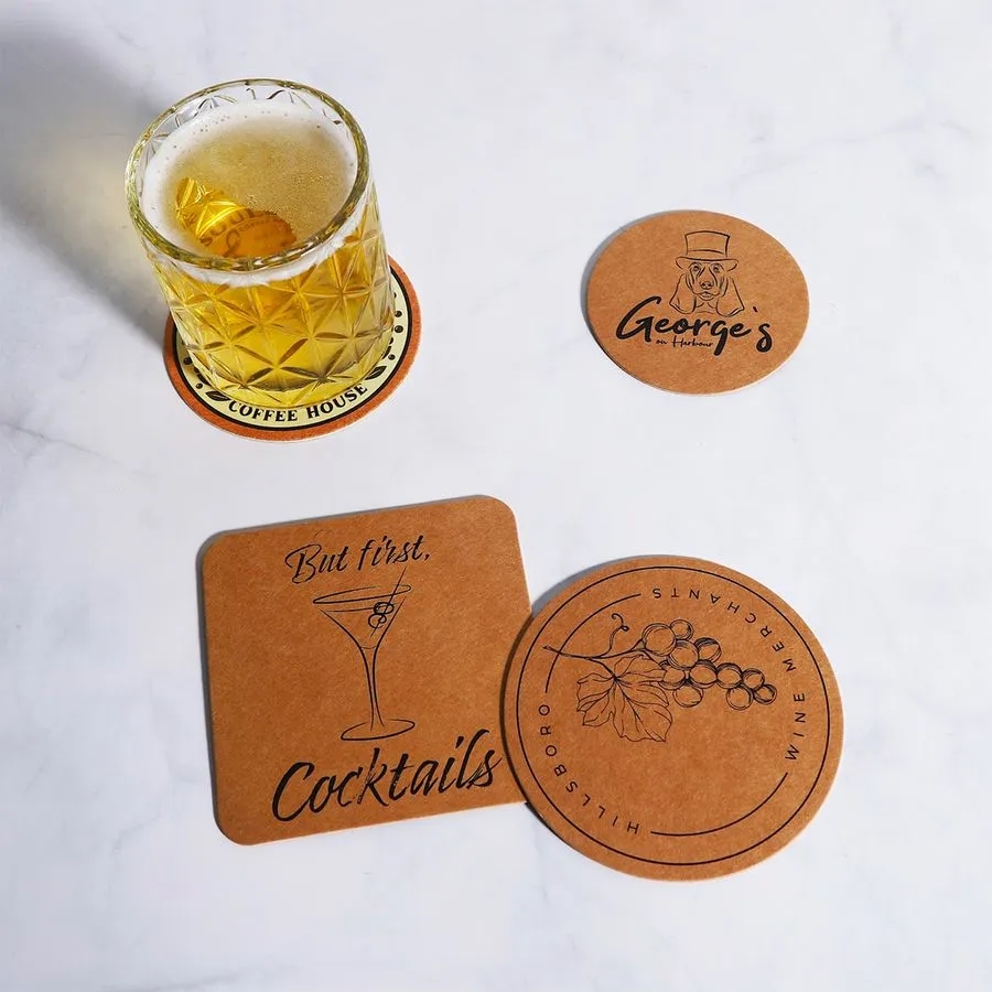 Kraft Paper Coaster 13