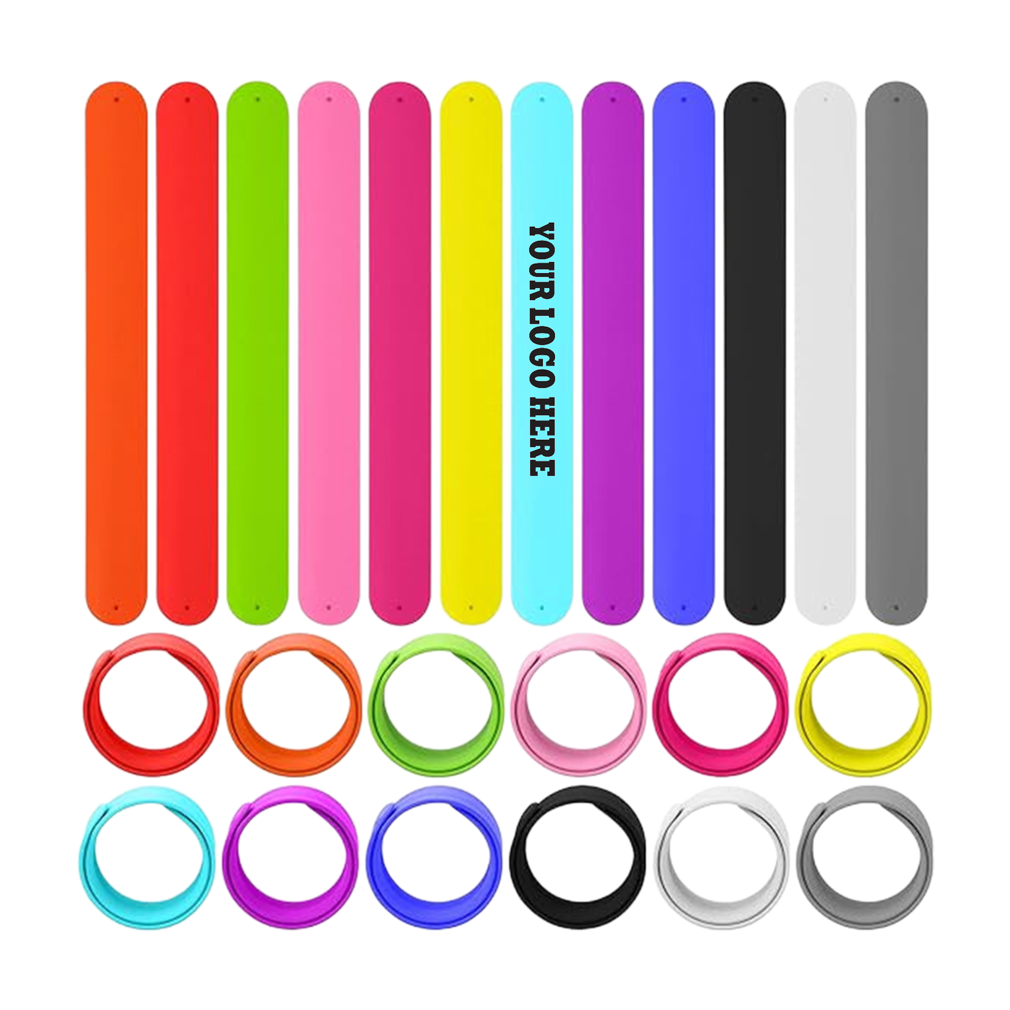 Silicone Slap Bracelet 1