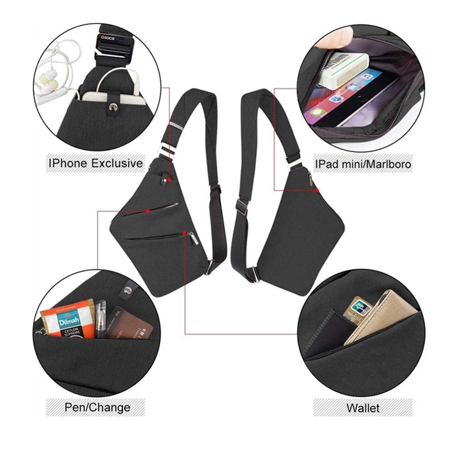 Anti-Theft Waterproof Shoulder Backpack 2