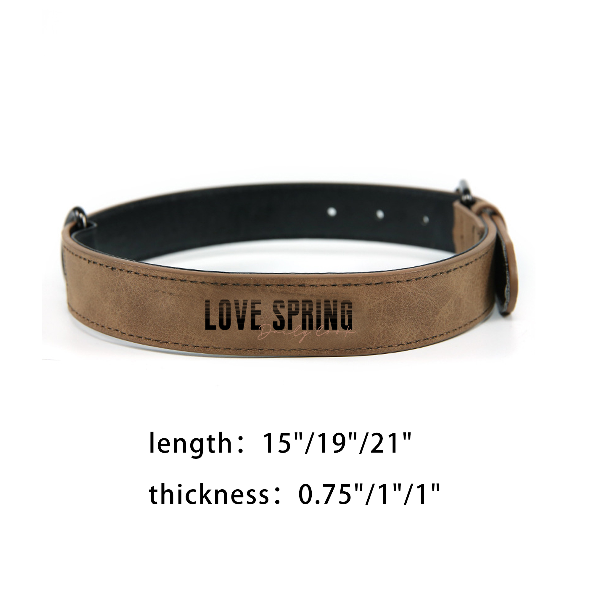 Leatherette Dog Collars 4