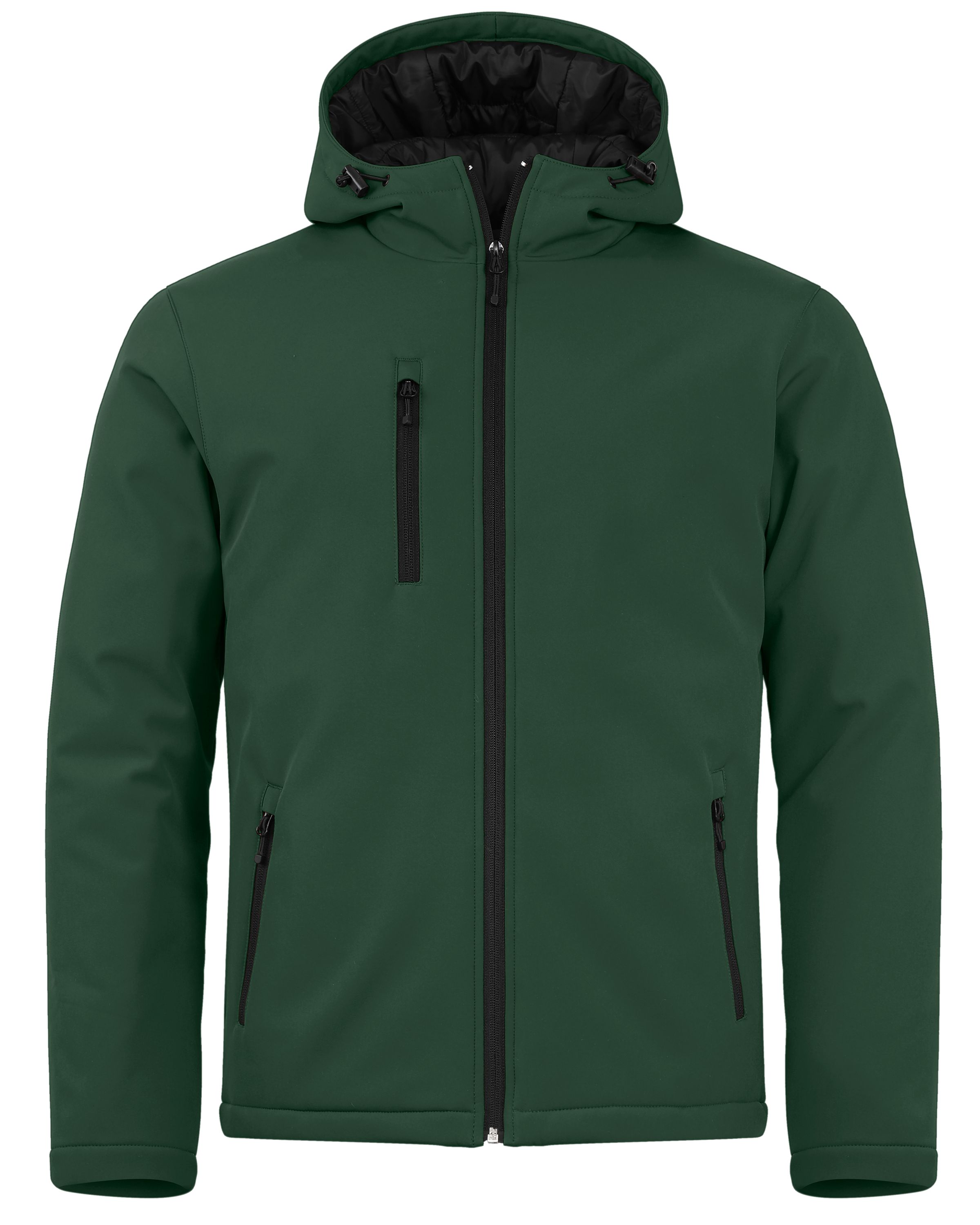 Clique Equinox Insulated Softshell Mens Full Zip Hooded Jacket 12