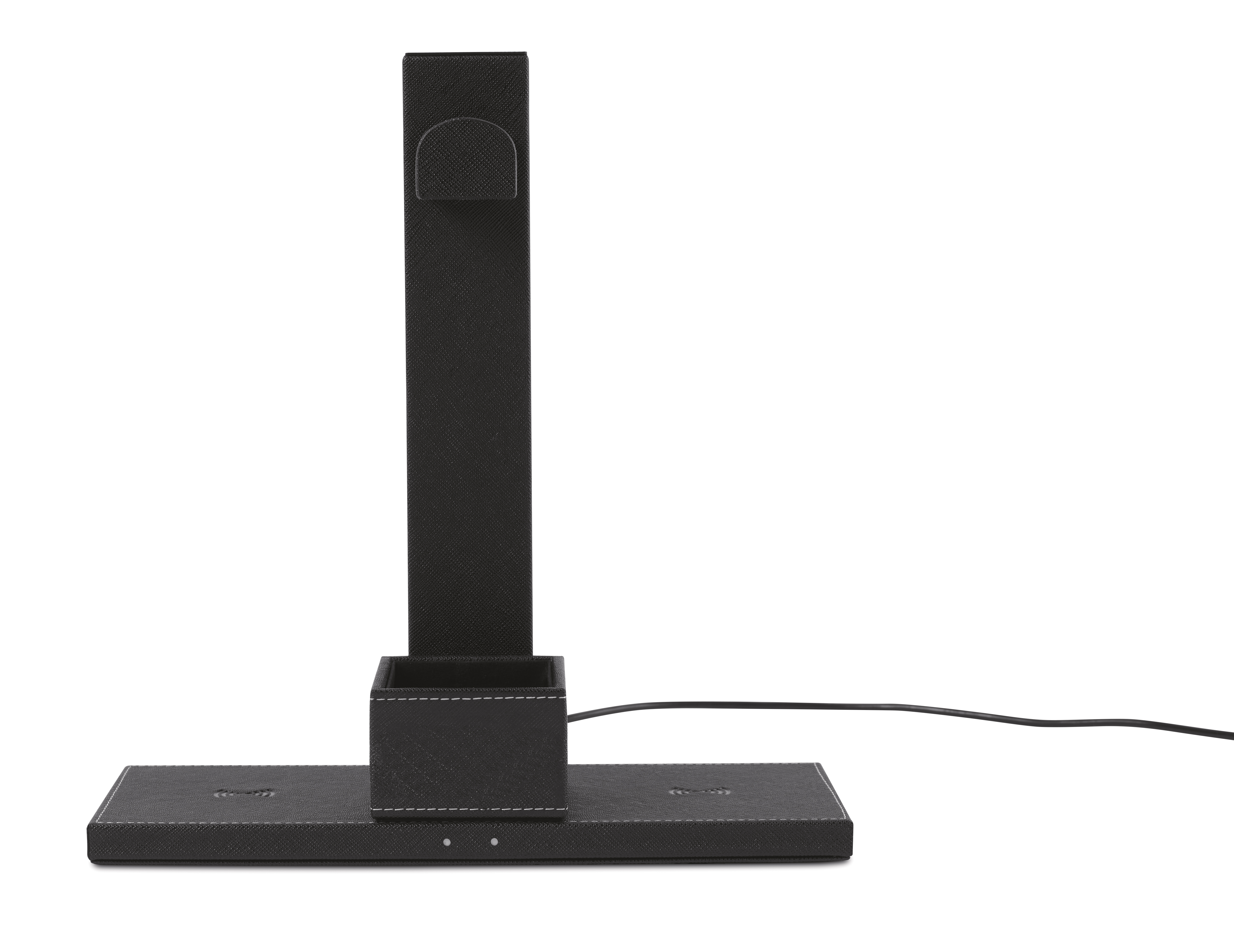Truman Dual Wireless Charger and Headphone Stand