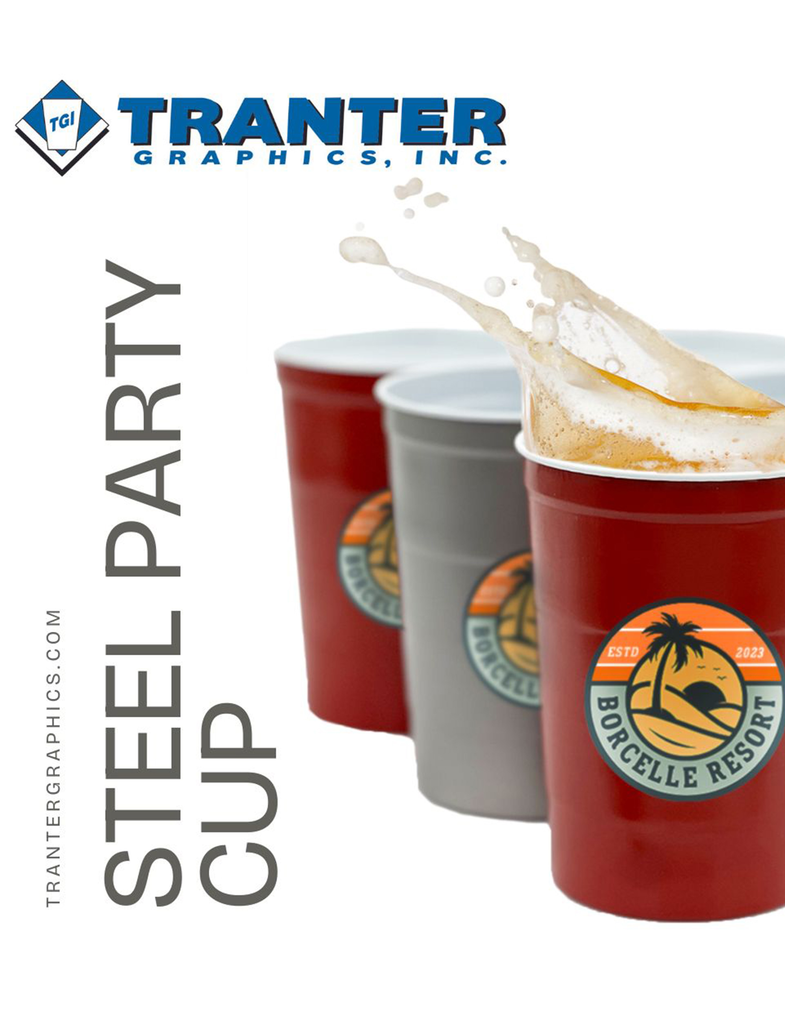 16 Oz. Steel Party Cup 14