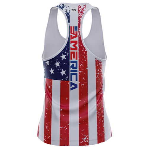 Women's Sublimation Racerback Tank Top - Spandex Interlock 3
