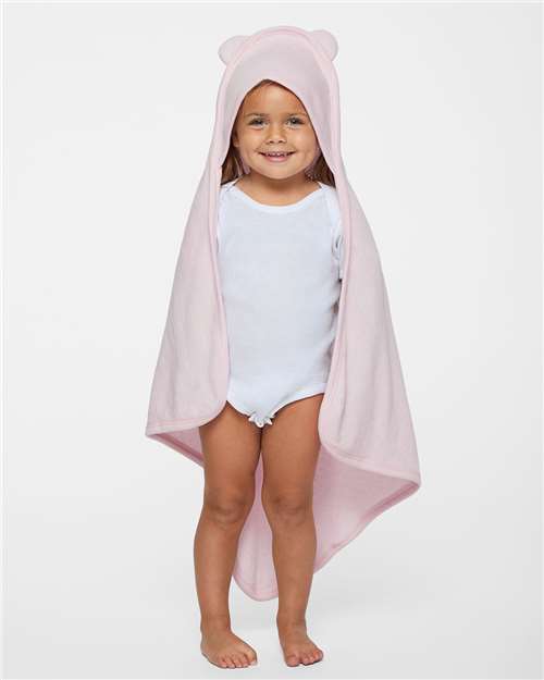 Terry Cloth Hooded Towel with Ears - 1013 8