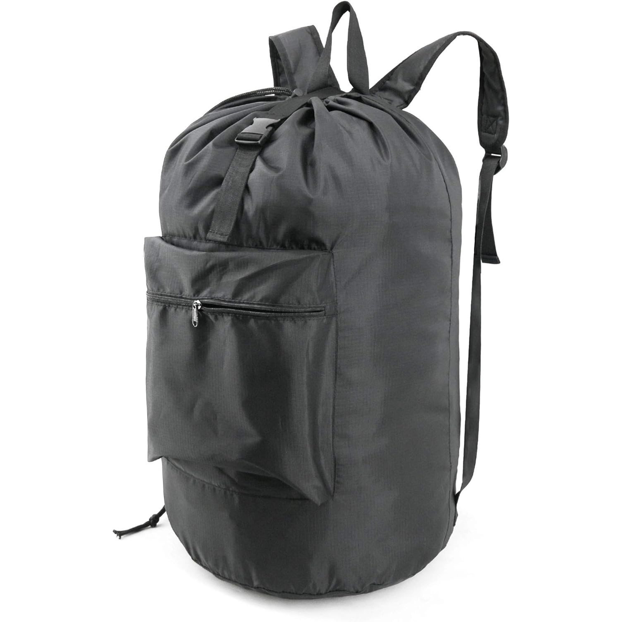 Travel Camp Black Drawstring Closure Backpack 4
