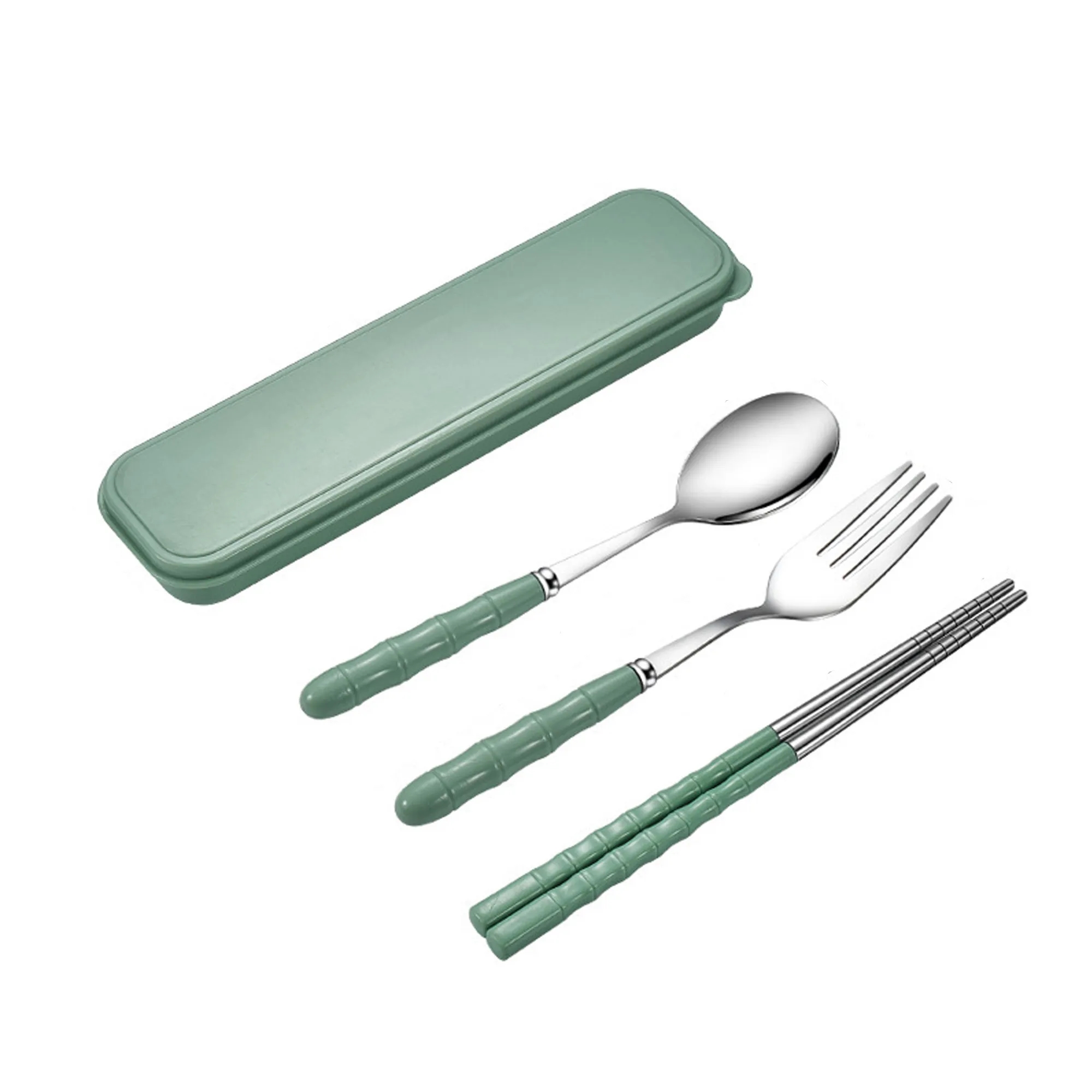 Stainless Steel Wheat Straw Cutlery Set 4