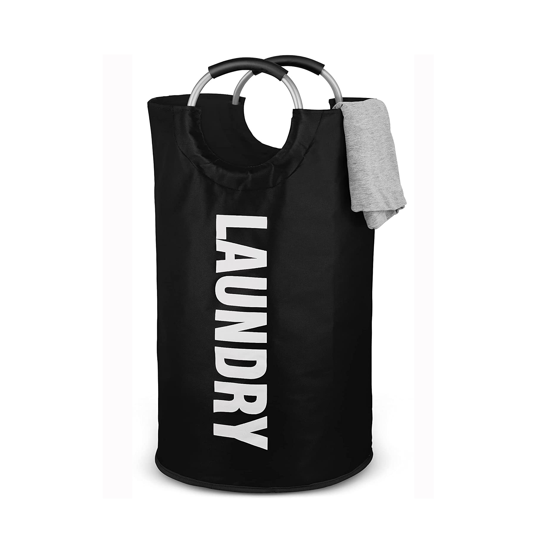 82 L Foldable Clothes Laundry Basket Bag 5