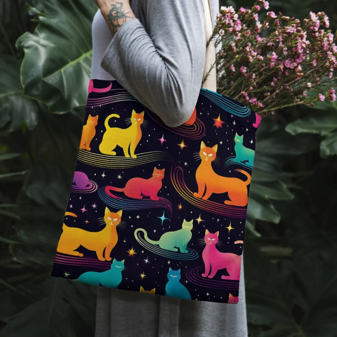 Canvas Tote Bag with Logo, custom tote bag with logo imprint 6