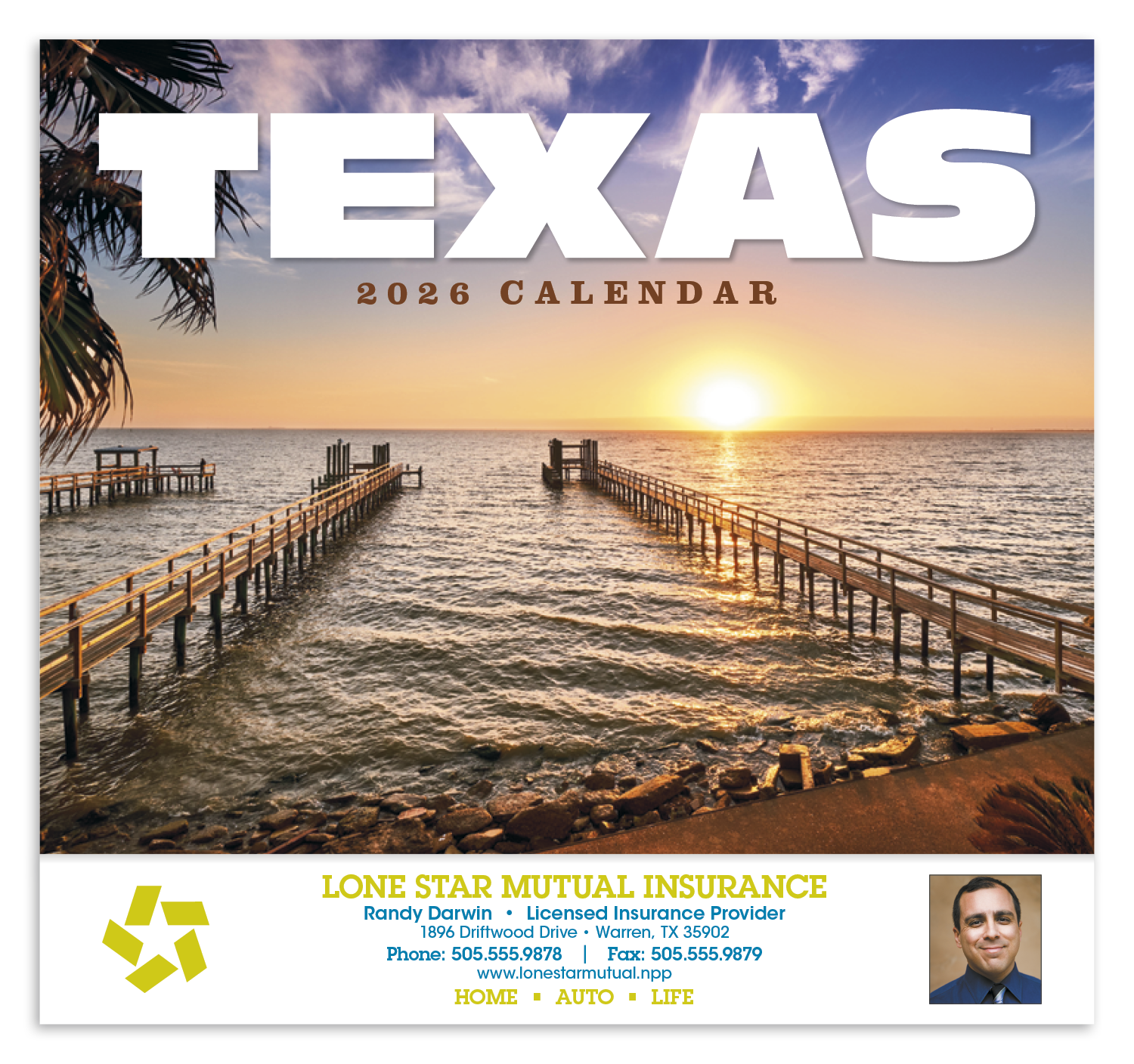 HotLine® Products Texas Appointment Calendar - Stapled 45