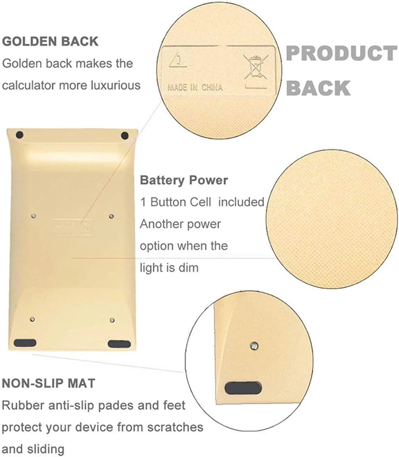 Solar Battery Basic Office Calculator 7