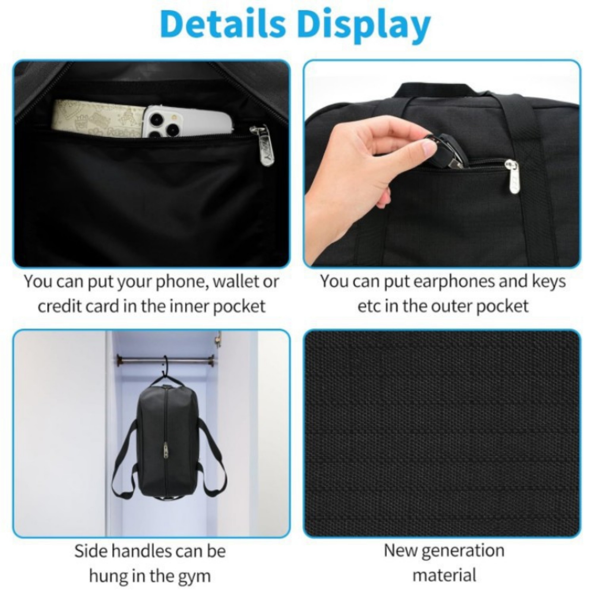 Small light Weight Gym Bag 6