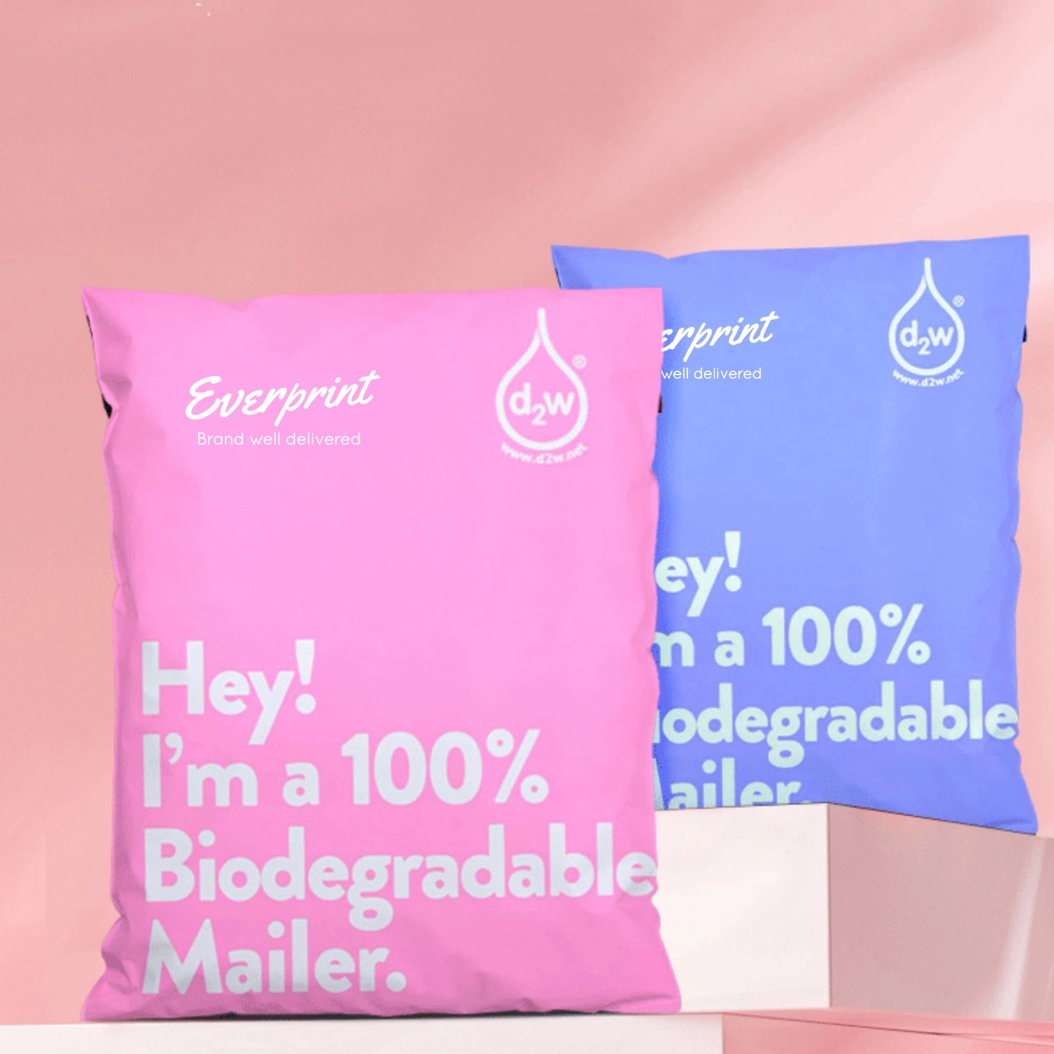 10" x13"Custom 100% biodegradable Recycled Mailer Bag 3