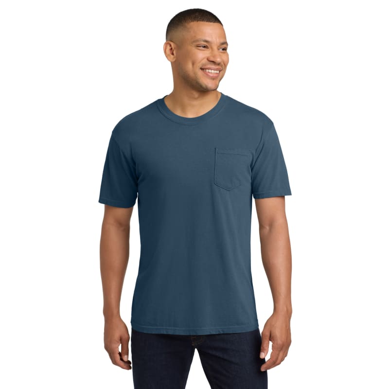 COMFORT COLORS Heavyweight Ring Spun Pocket Tee. 46