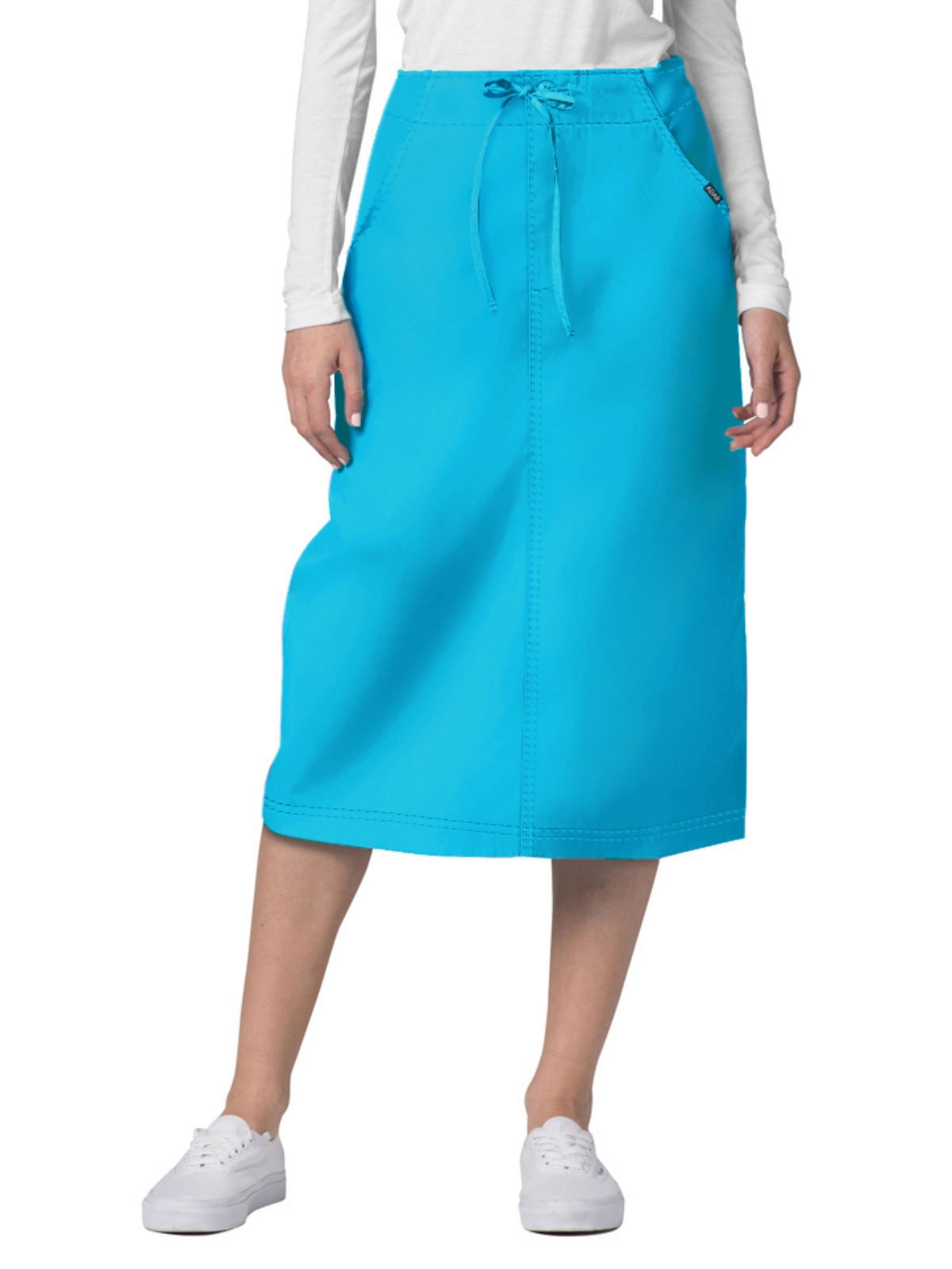 Adar - Universal - Women's Mid-Calf Length Drawstring Skirt 10