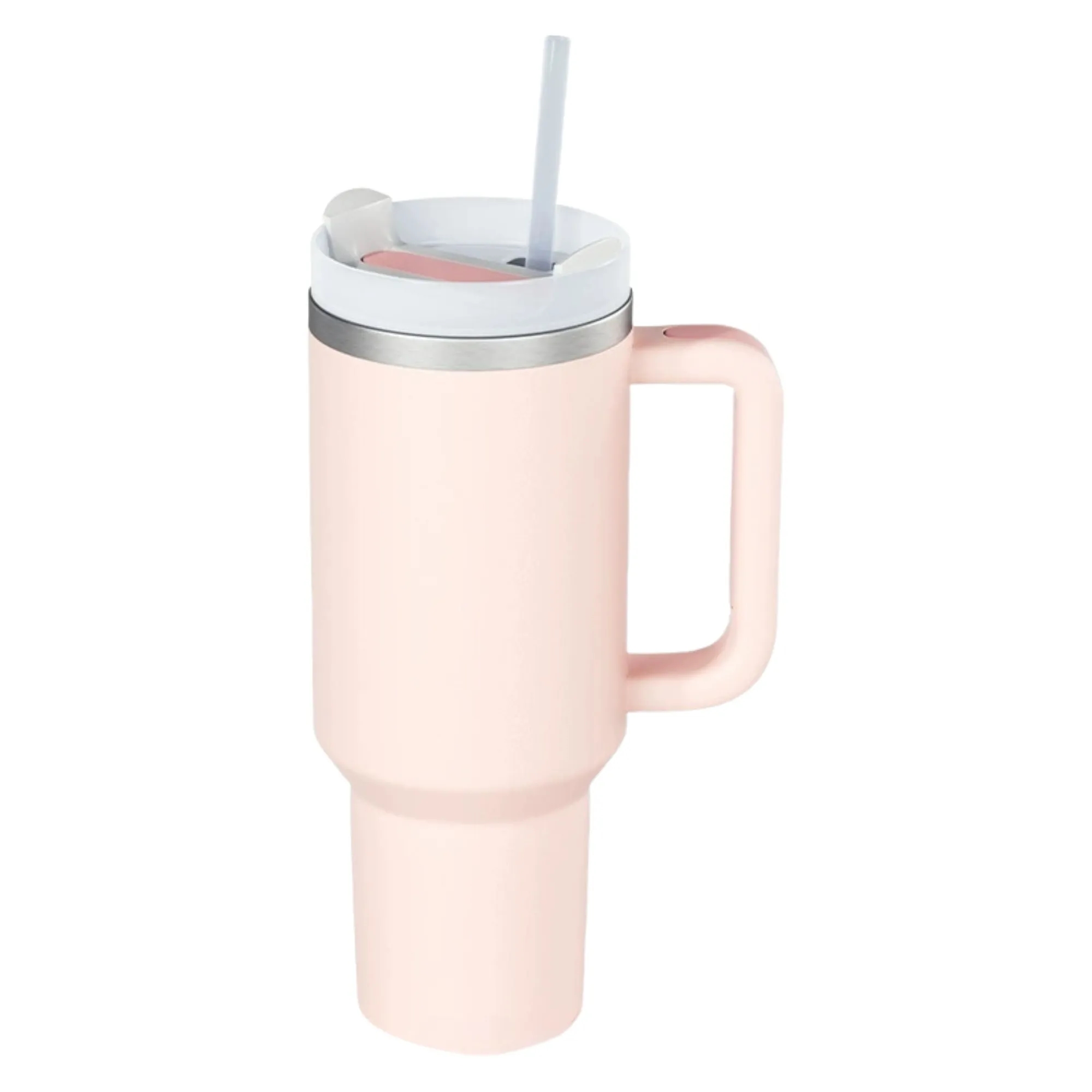 40OZ Vacuum Insulated Travel Iced Cup With Lid And Straw 11