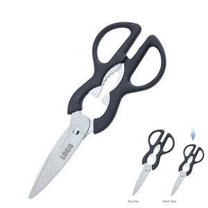Multifunctional Small Kitchen Scissors With Bottle Opener 1