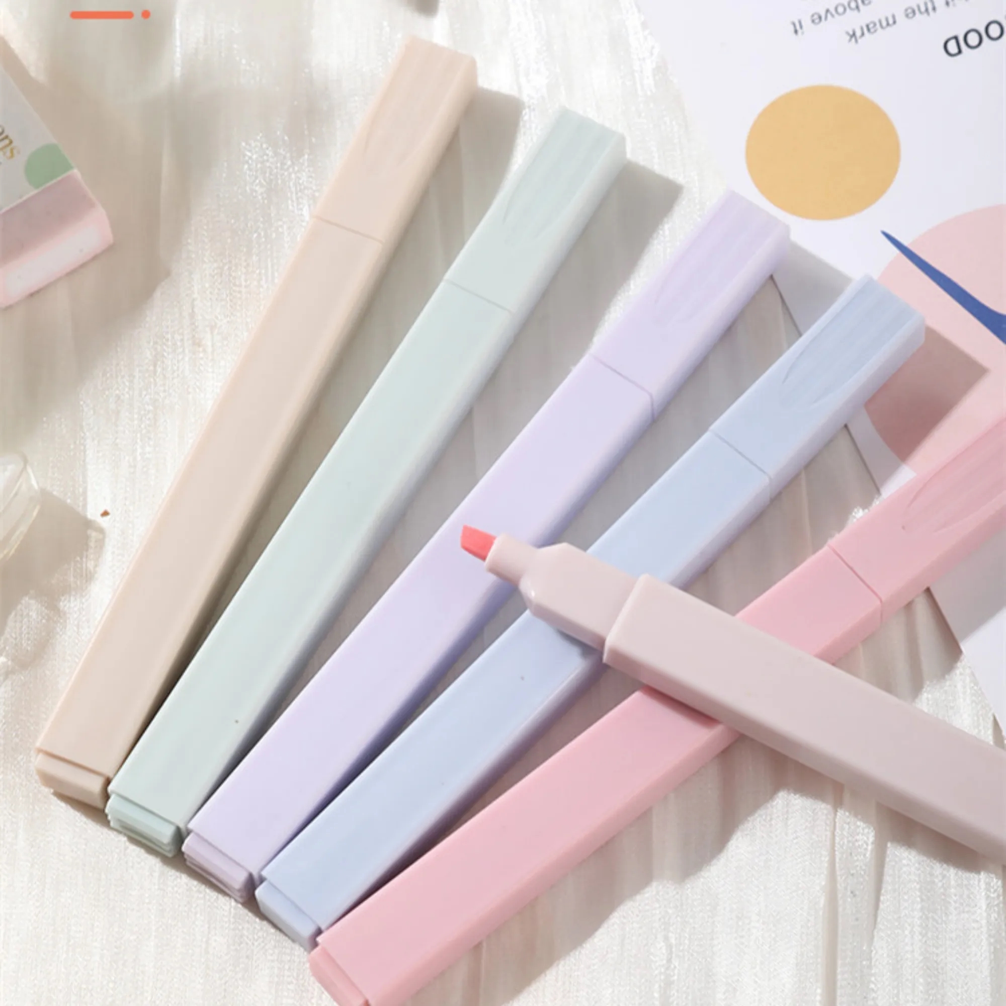 Candy Colors Cute Pastel Highlighters 4
