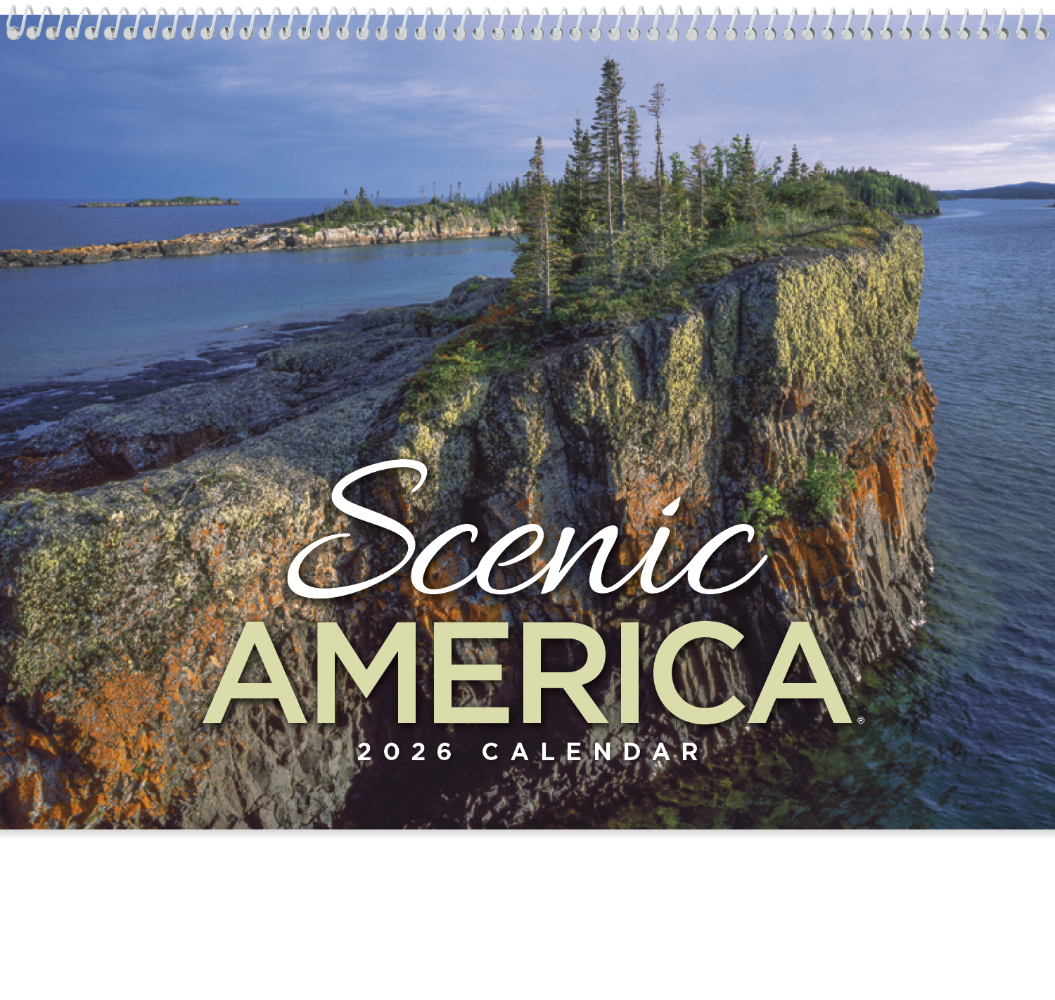 HotLine® Products Scenic America® Appointment Calendar - Spiral 36