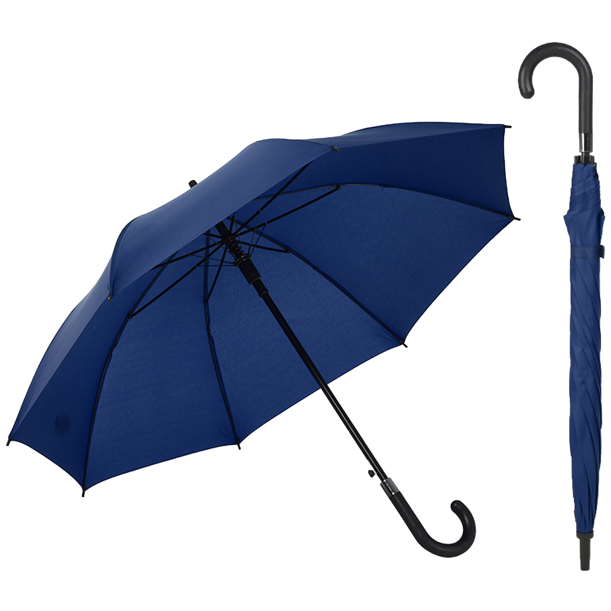 Impact Cloth Sunshade And Windproof Long Handled Umbrella 1