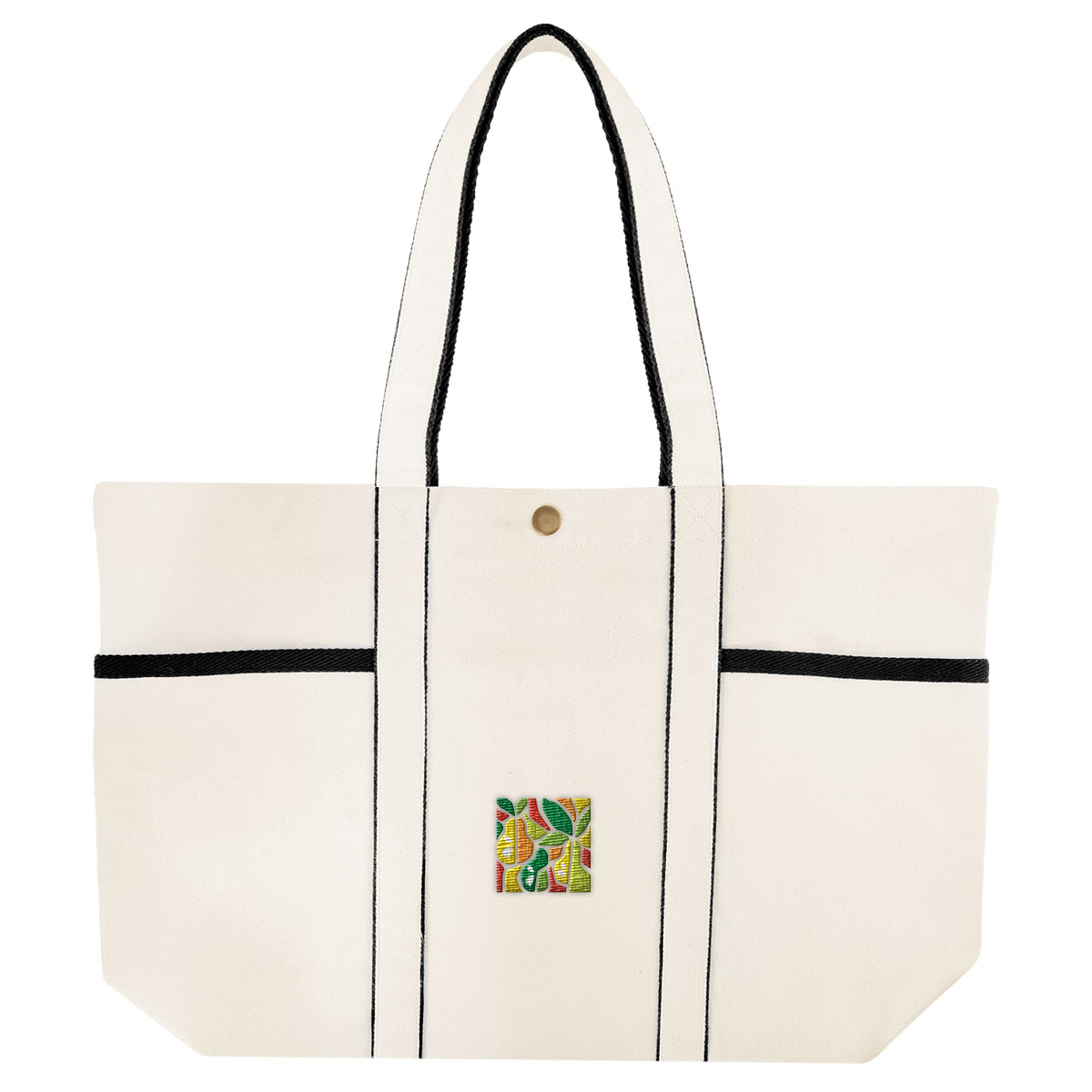 Aware™ 10 Oz. Recycled Cotton Canvas Tote Bag 7