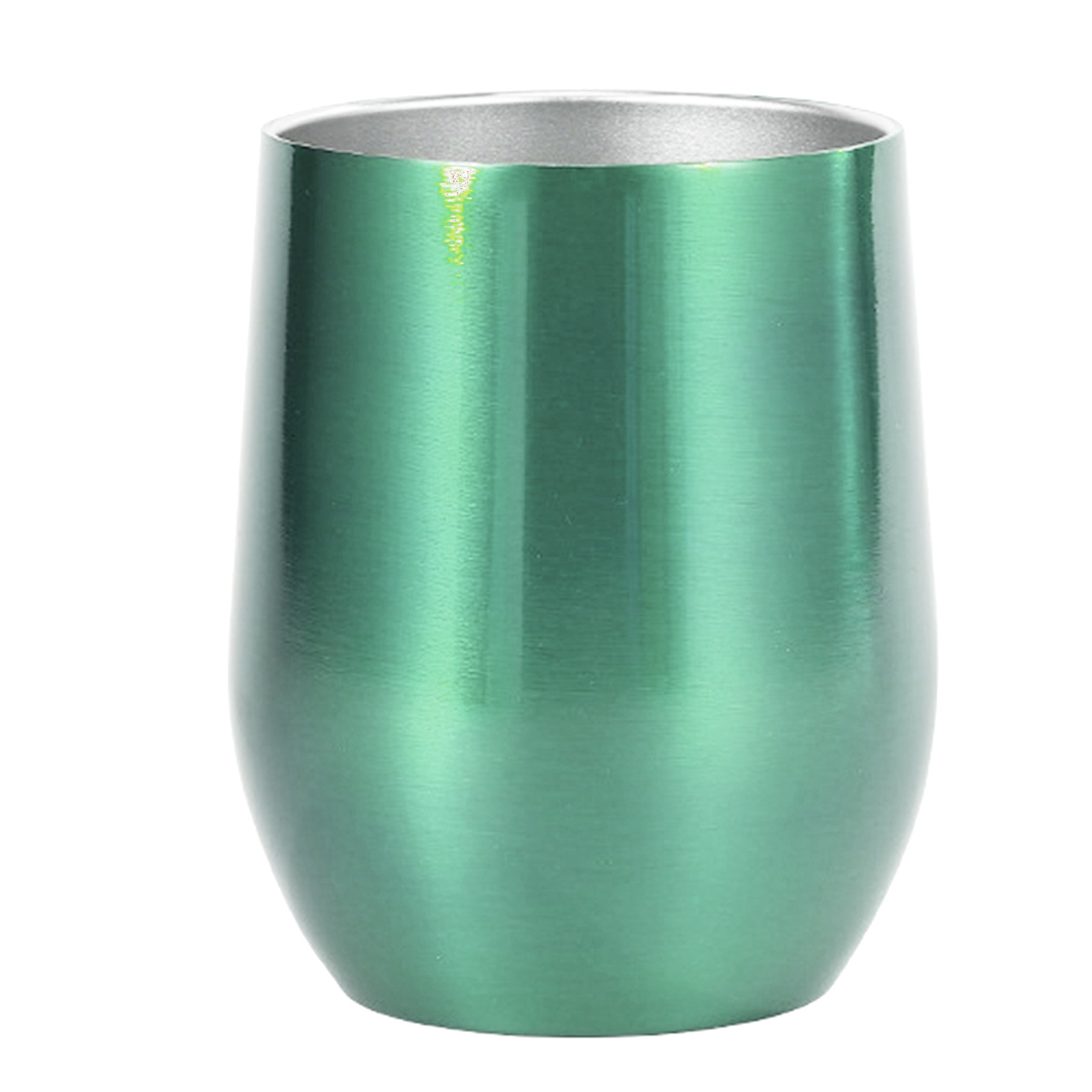12Oz Stainless Steel Insulated Stemless Tumbler W/Lid 4