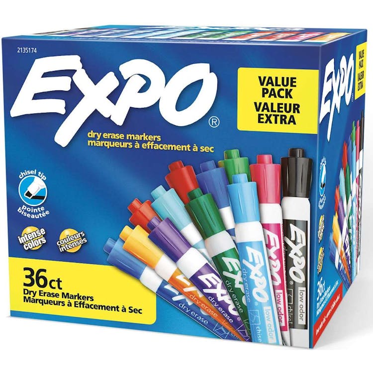 Dry Erase Markers - Intense Colors 36 Pack 2
