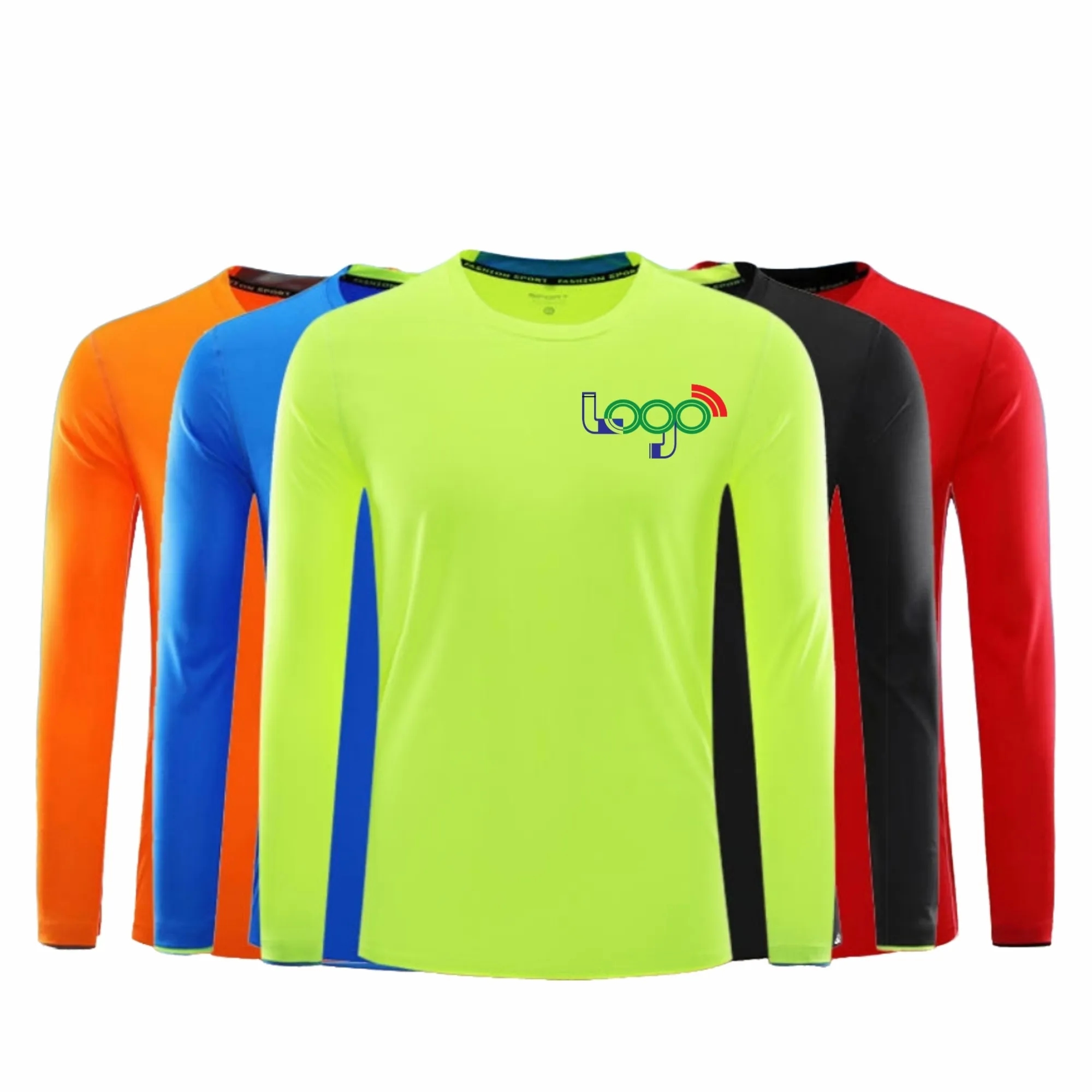Quick - Dry Long - Sleeve Customizable T - Shirt